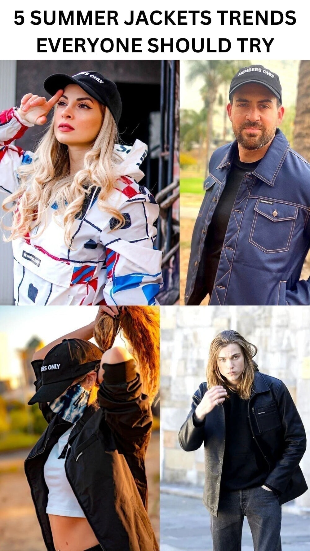 5 Summer Jackets Trends Everyone Should Try