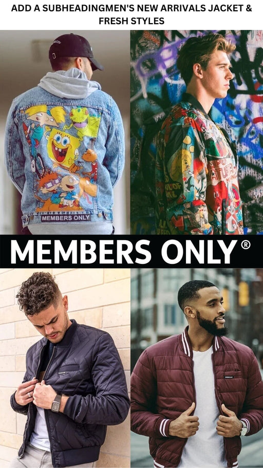 Men's New Arrivals Jacket & Fresh Styles 2022