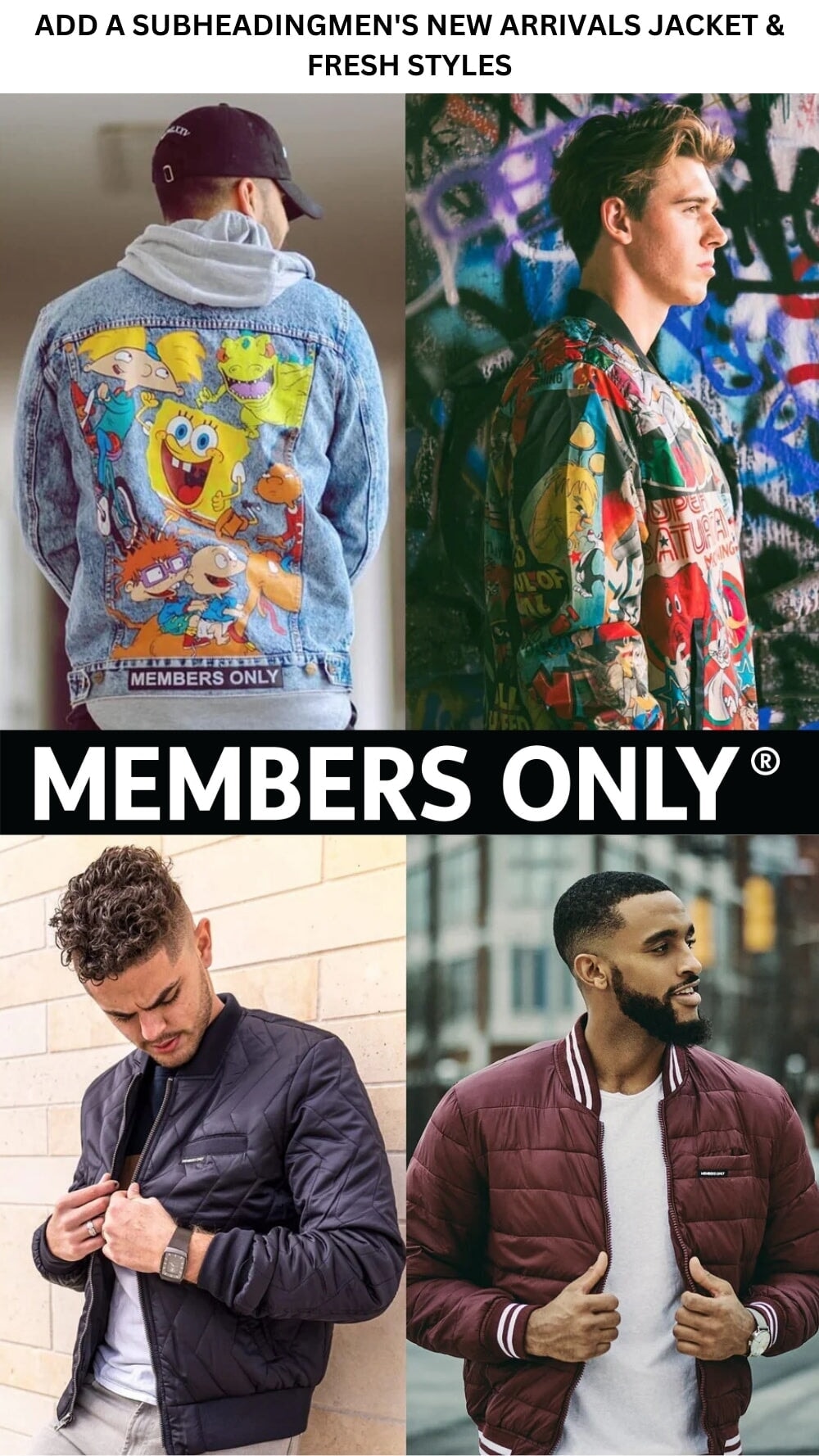 Men's New Arrivals Jacket & Fresh Styles 2022