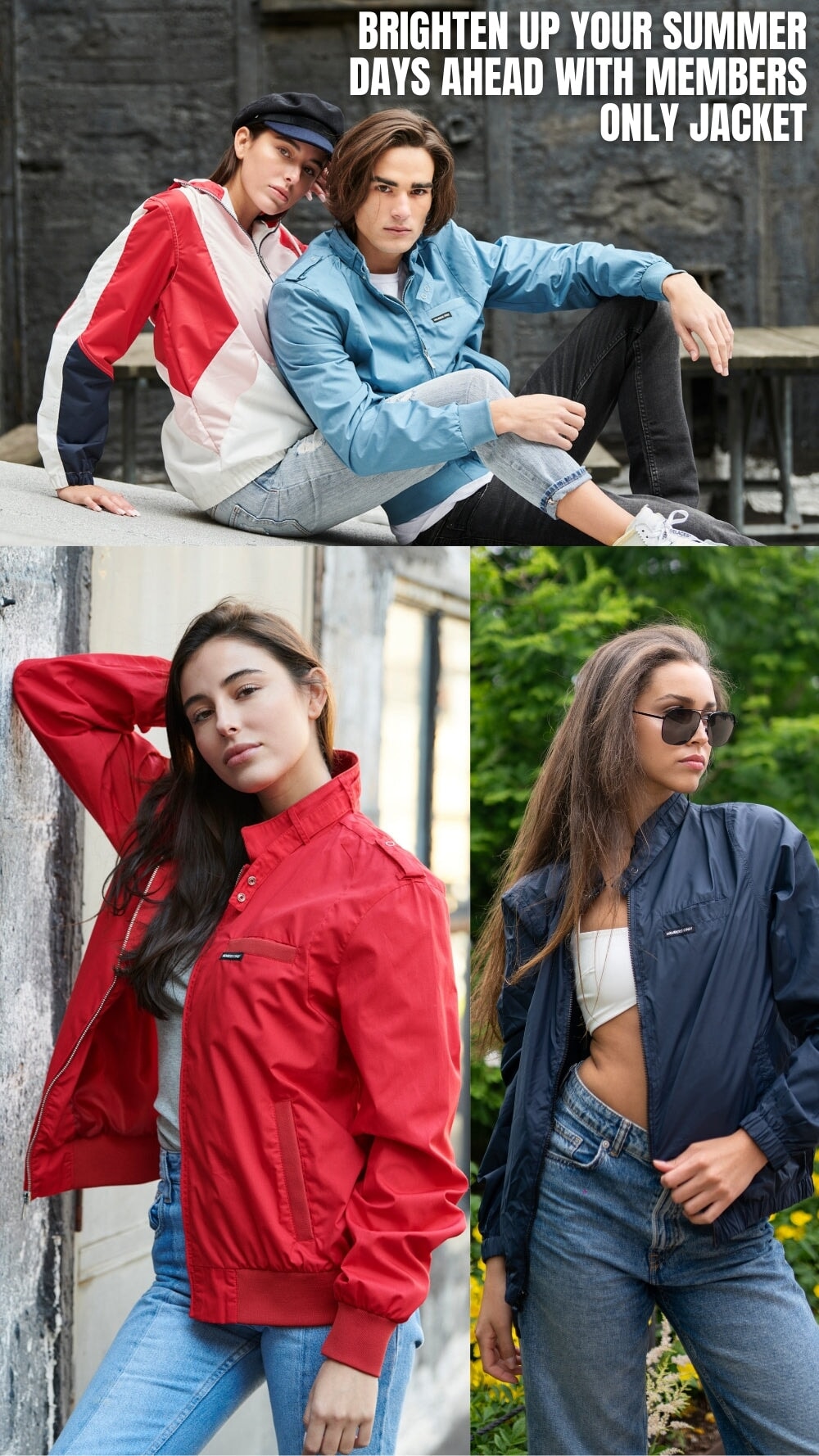 Brighten Up Your Summer Days Ahead with Members Only Jacket