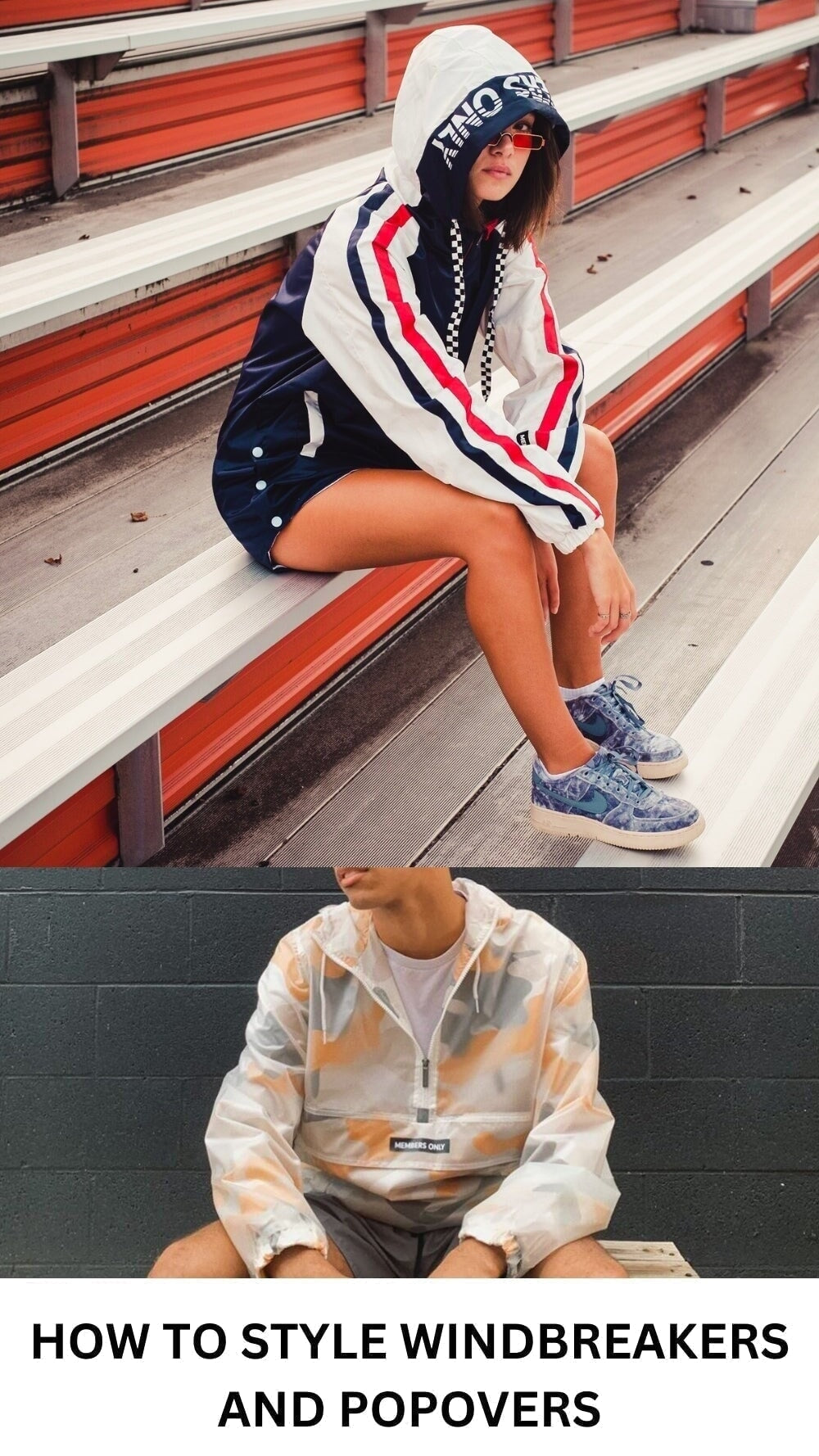 How to style Windbreakers and Popovers