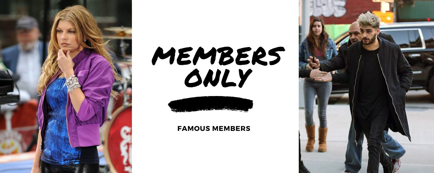 Members Only x Celebs
