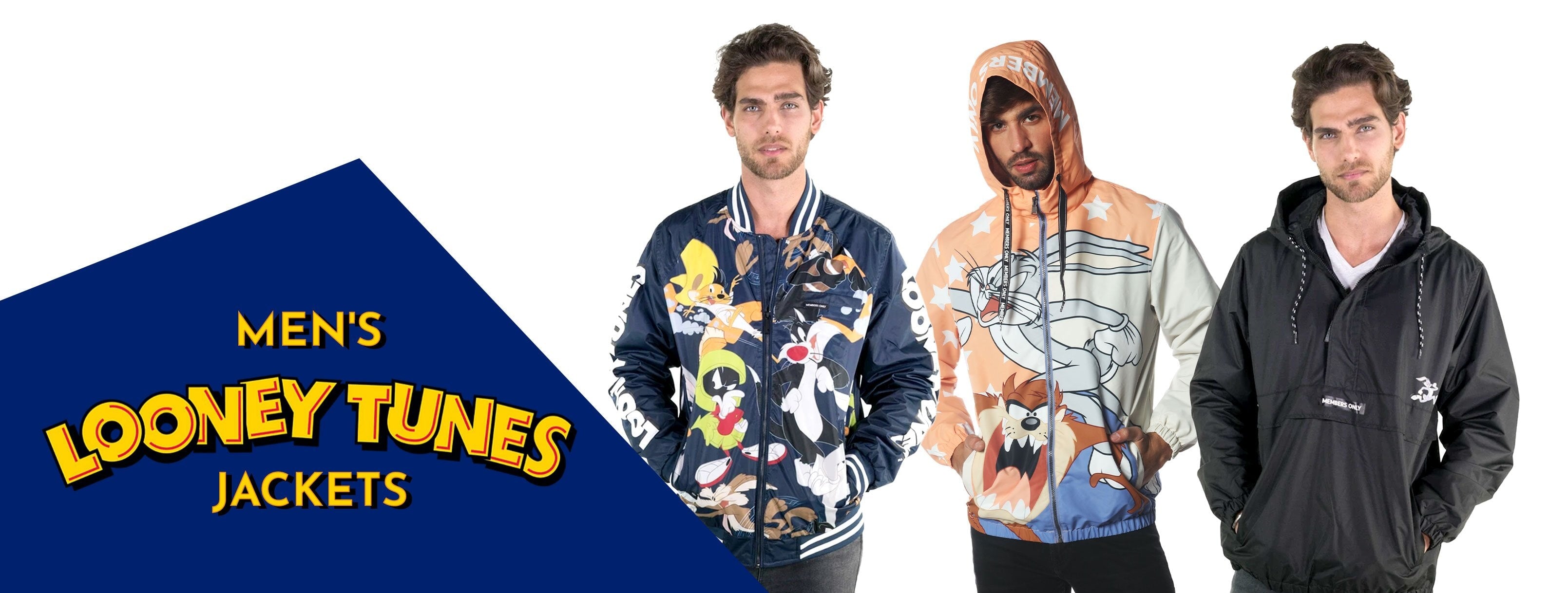 Upgrade Your Style With Men's Looney Tunes Jackets