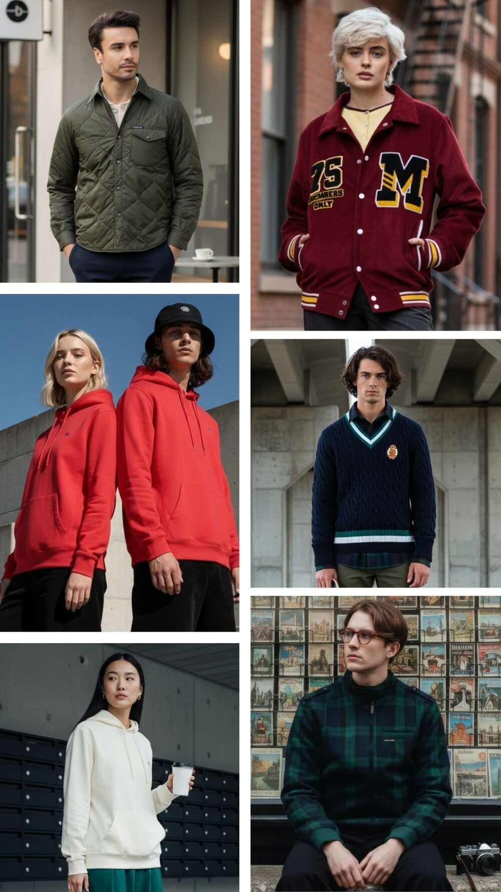 New Icons — Corduroy Varsity, Wool Racer & Elevated Winter Staples