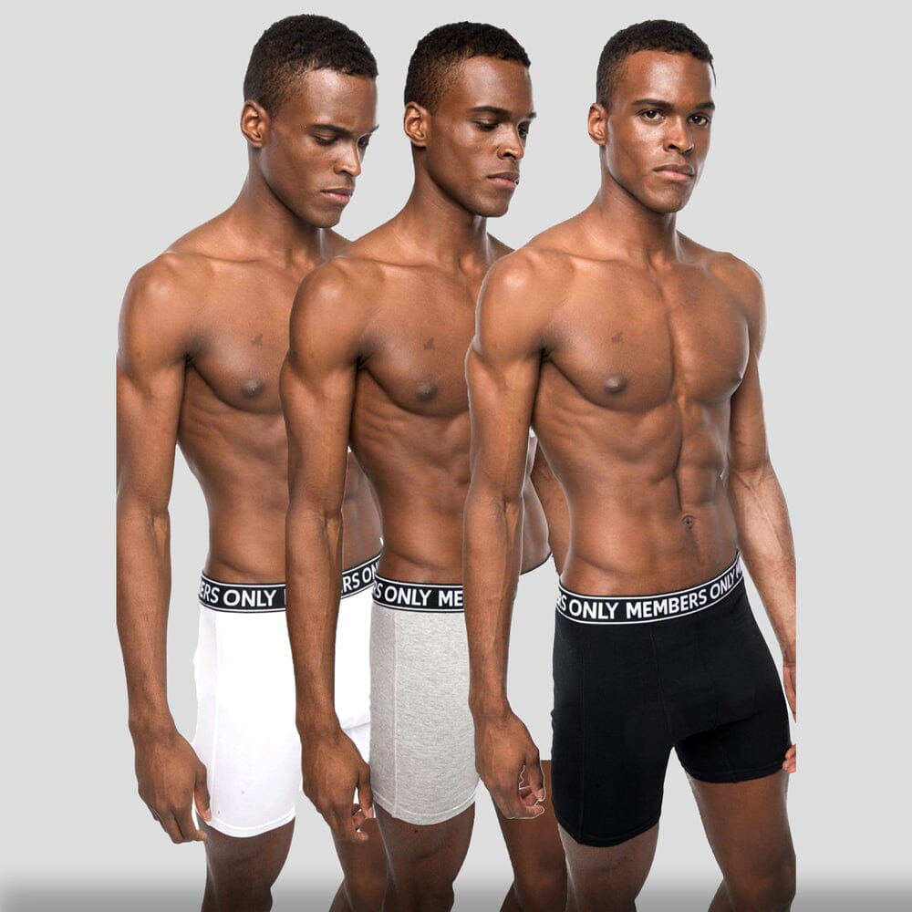 Men's Athletic Boxer Brief Contrast Elastic – Members Only®
