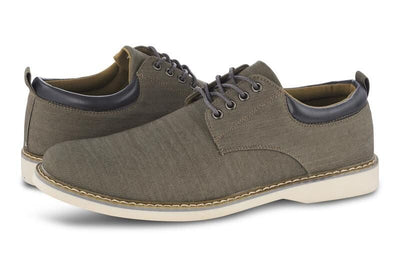 Men's Chambray Oxford Shoes Members Only Khaki 12 