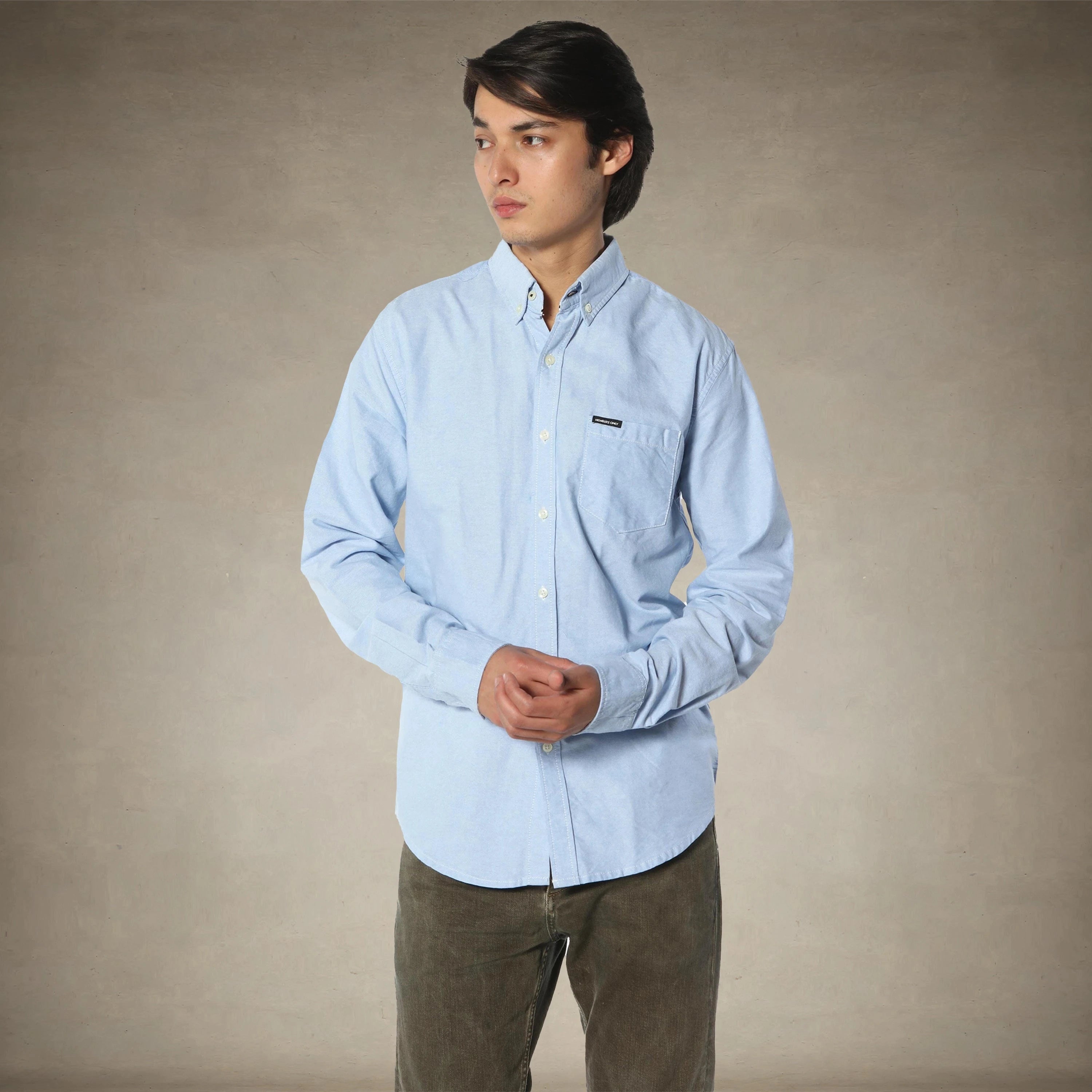 Oxford Button-Up Dress Shirt - FINAL SALE Mens Shirt Members Only® 