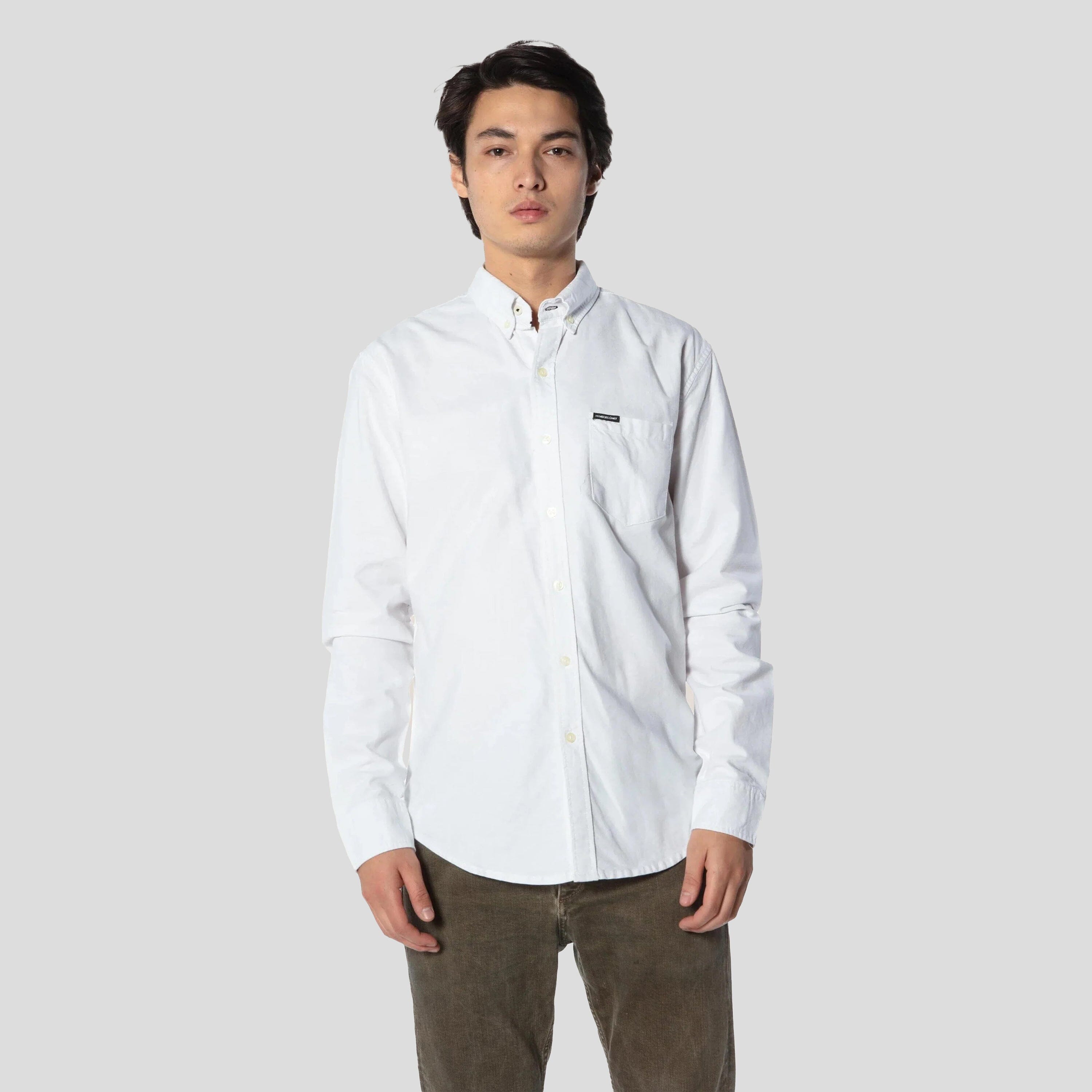 Oxford Button-Up Dress Shirt - FINAL SALE Mens Shirt Members Only 