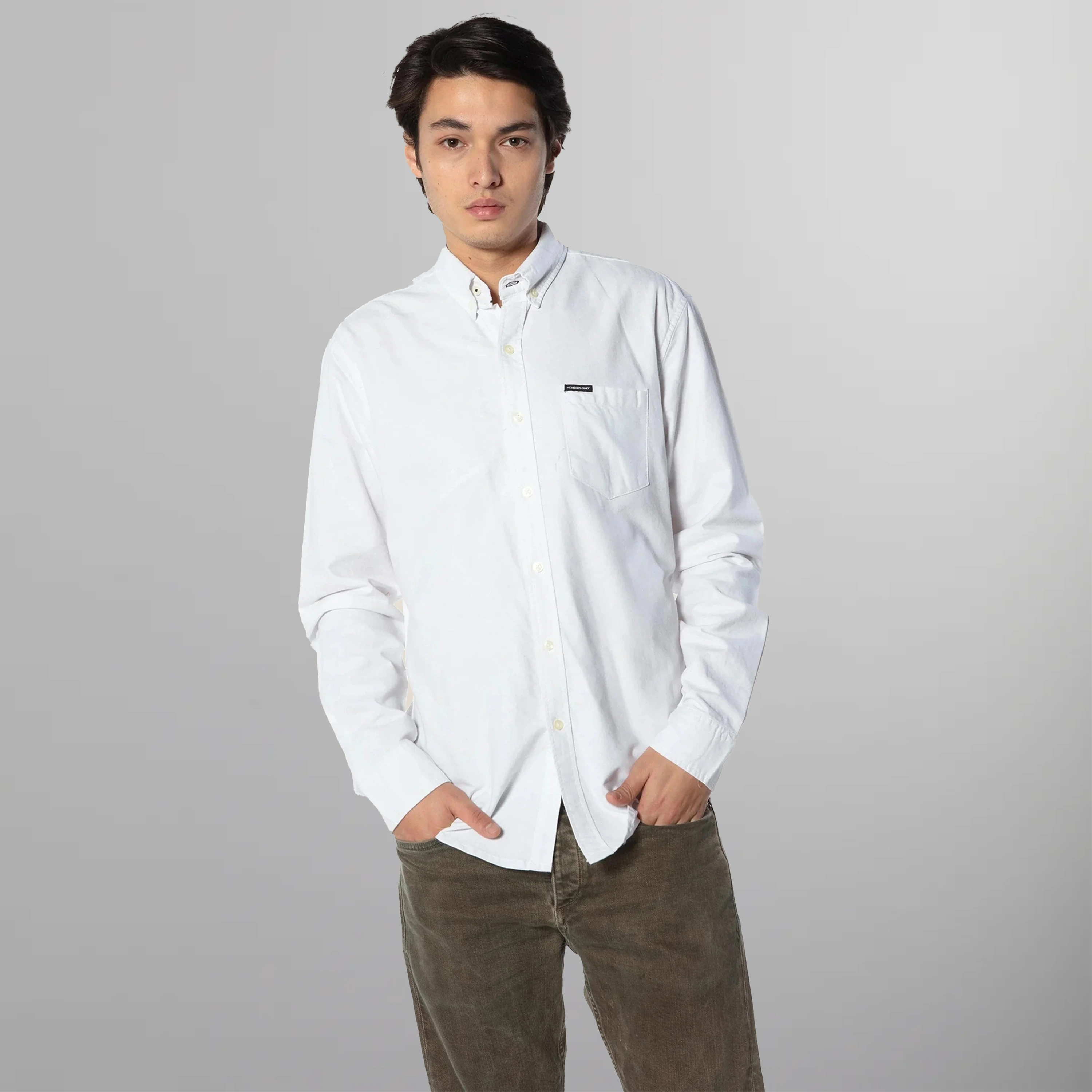 Oxford Button-Up Dress Shirt - FINAL SALE Mens Shirt Members Only 