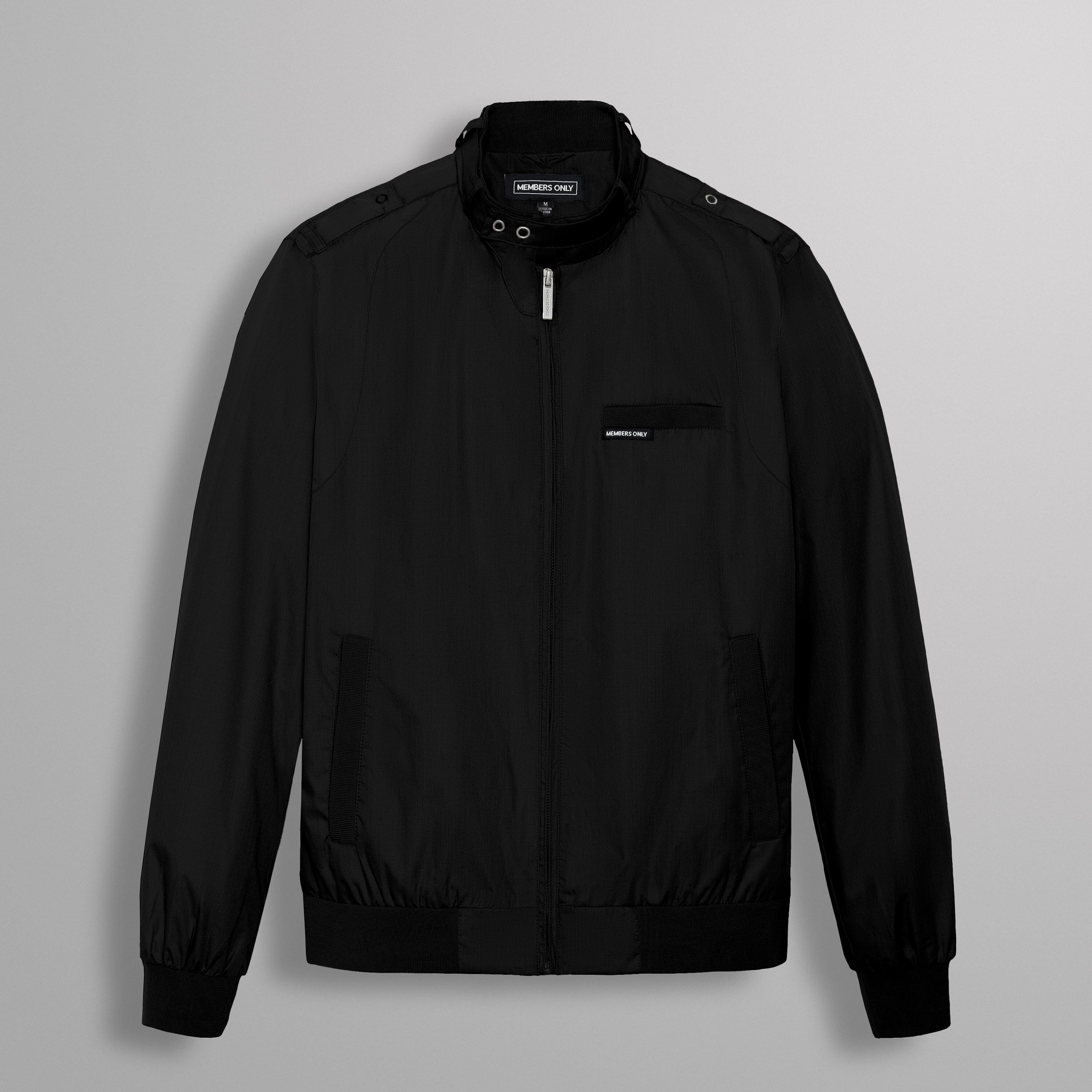 Men's Classic Iconic Racer Jacket Men's Iconic Jacket Members Only 