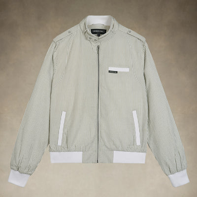 Men's Seersucker Iconic Racer Jacket