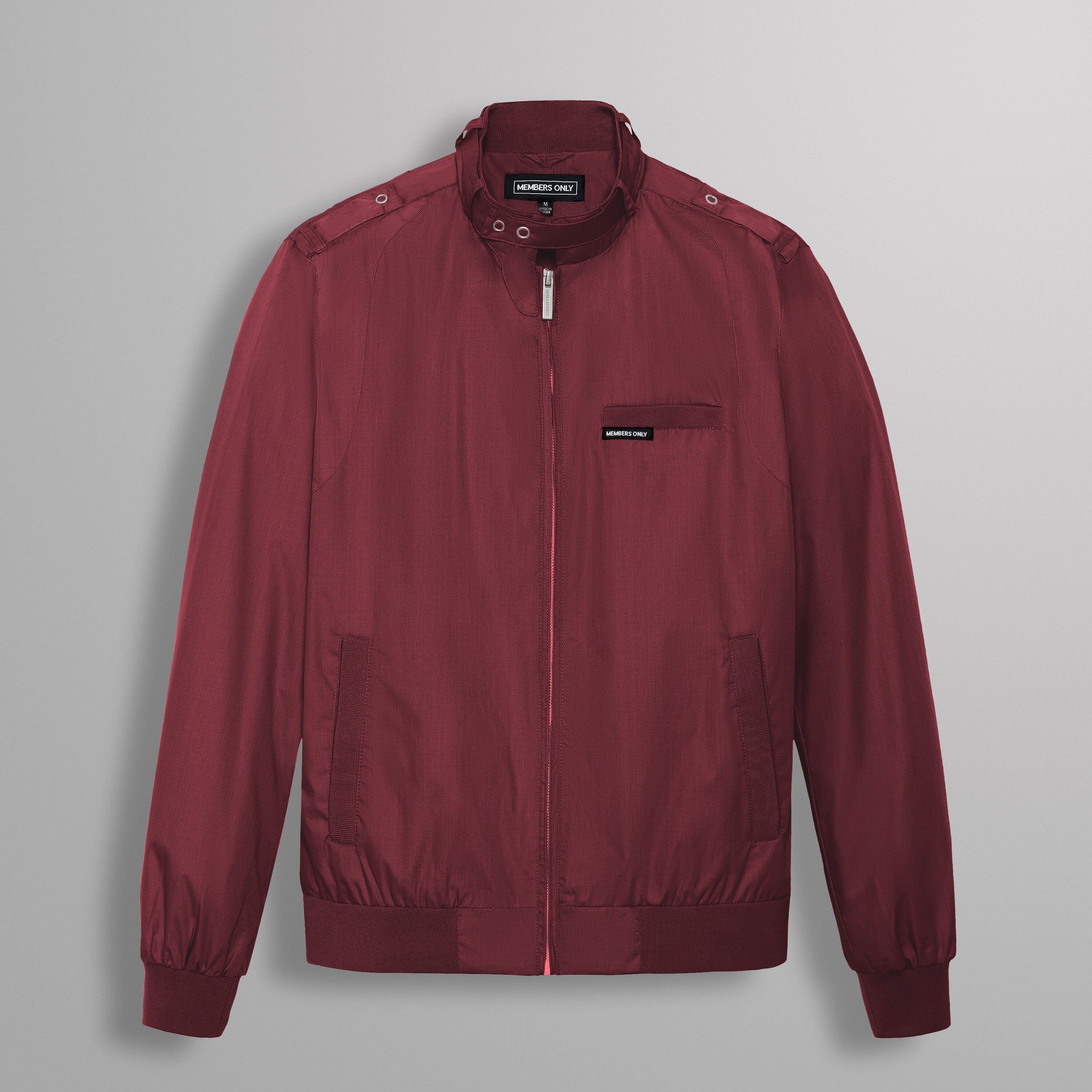 Men's Classic Iconic Racer Jacket Men's Iconic Jacket Members Only 