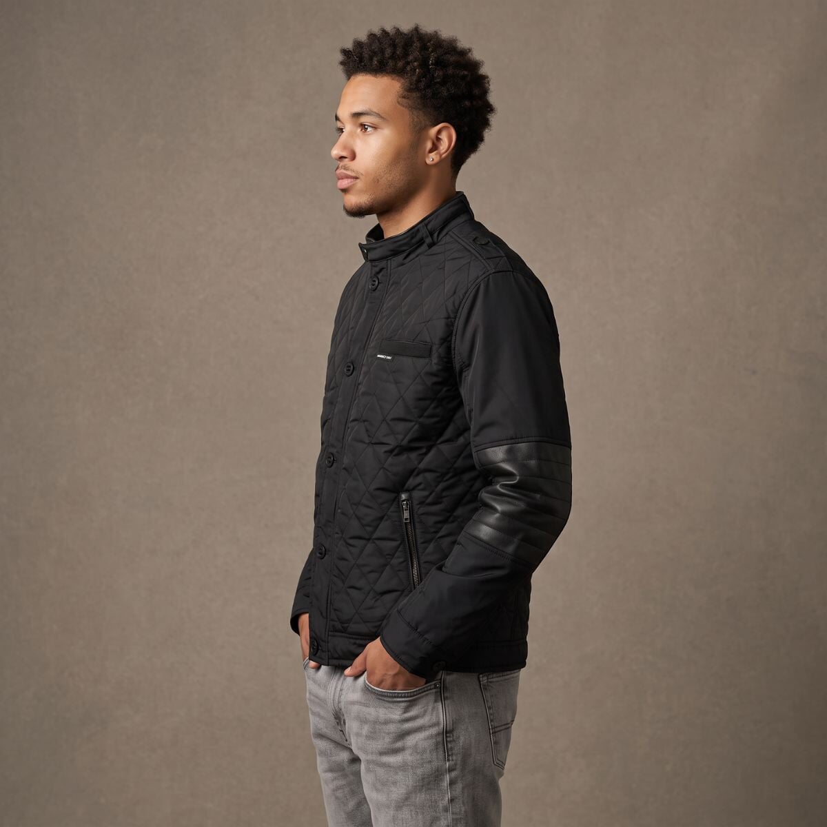 Members Only Men's Quilted jacket