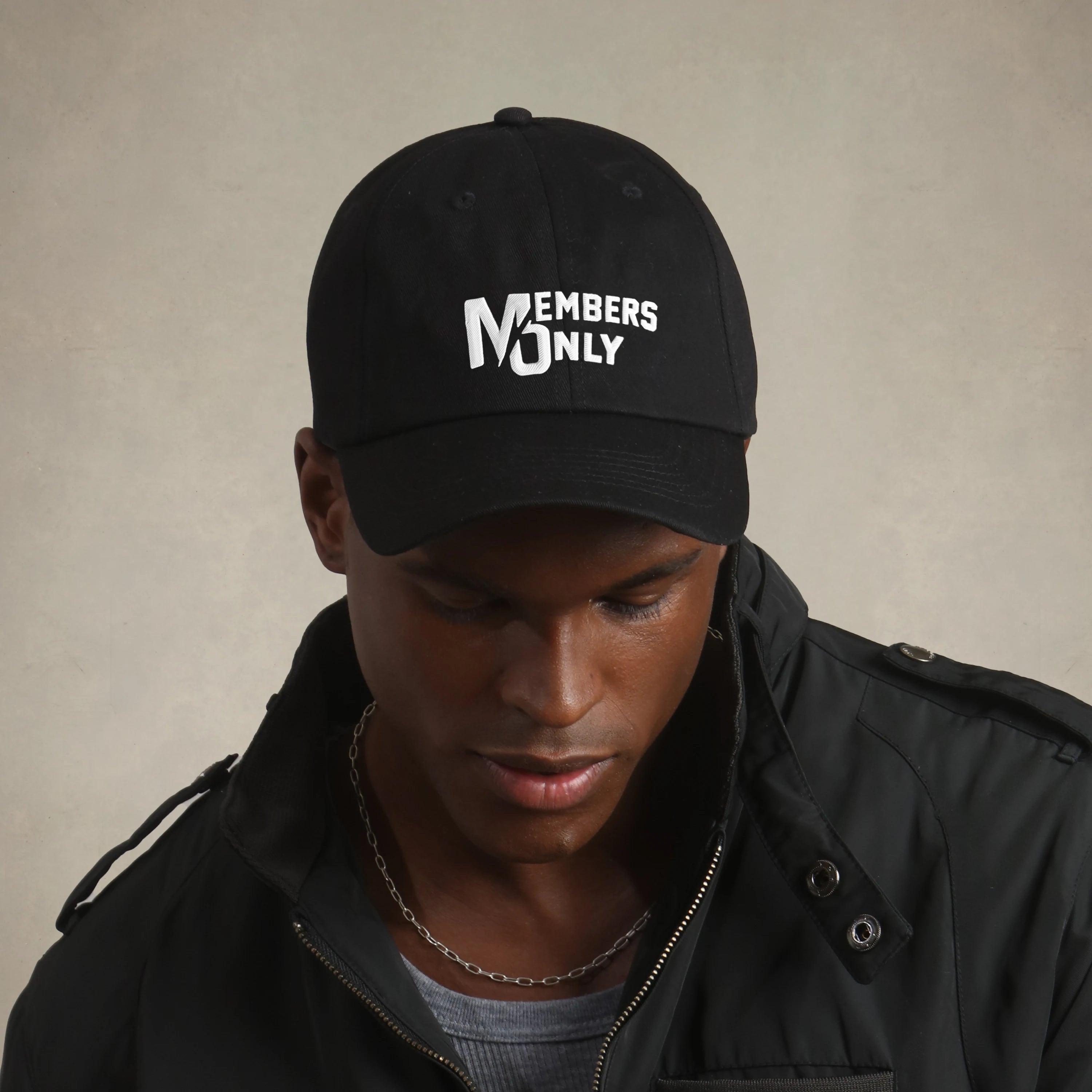 Members Only Hat Members Only Black 