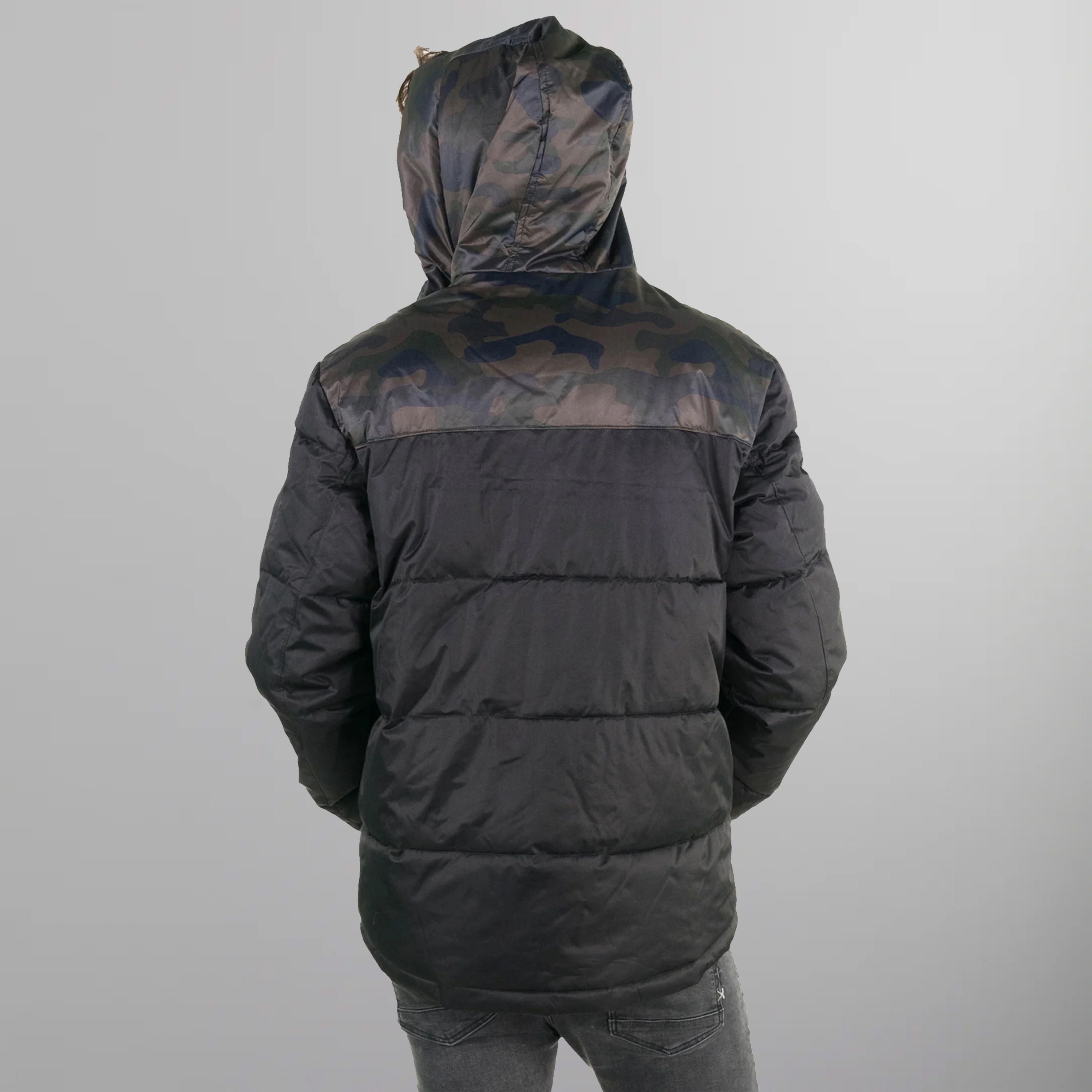 Men's Twill Block Puffer Jacket - FINAL SALE Men's Jackets Members Only® 