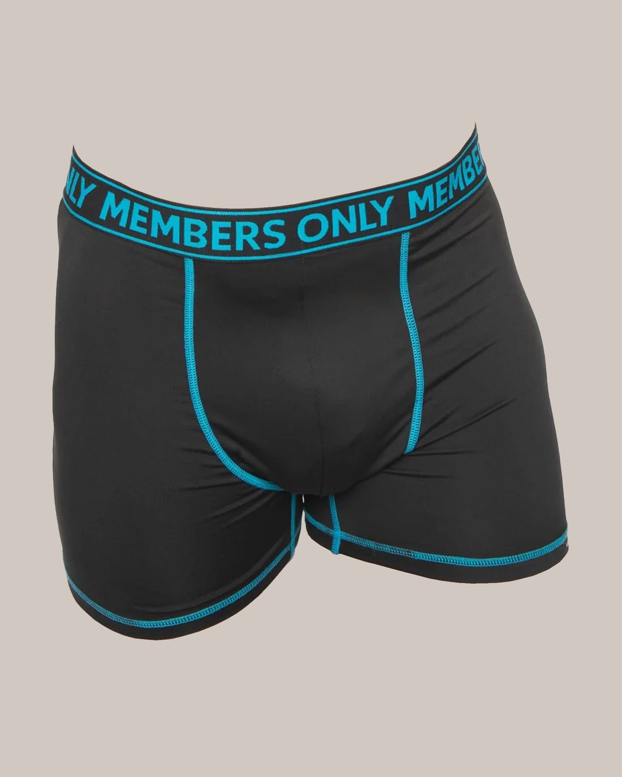 Members Only 3PK Athletic Boxer Brief Contrast Elastic Briefs Members Only 