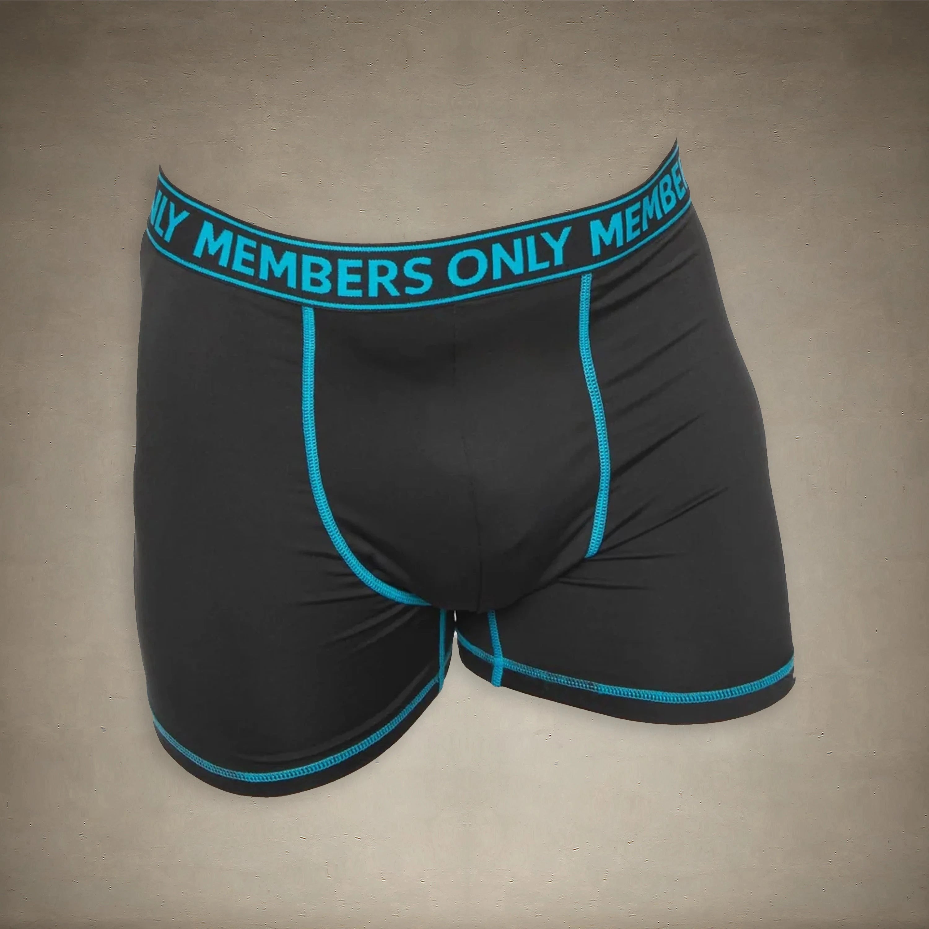 Men's 3PK Athletic Boxer Brief Contrast Elastic - FINAL SALE Briefs Members Only® 