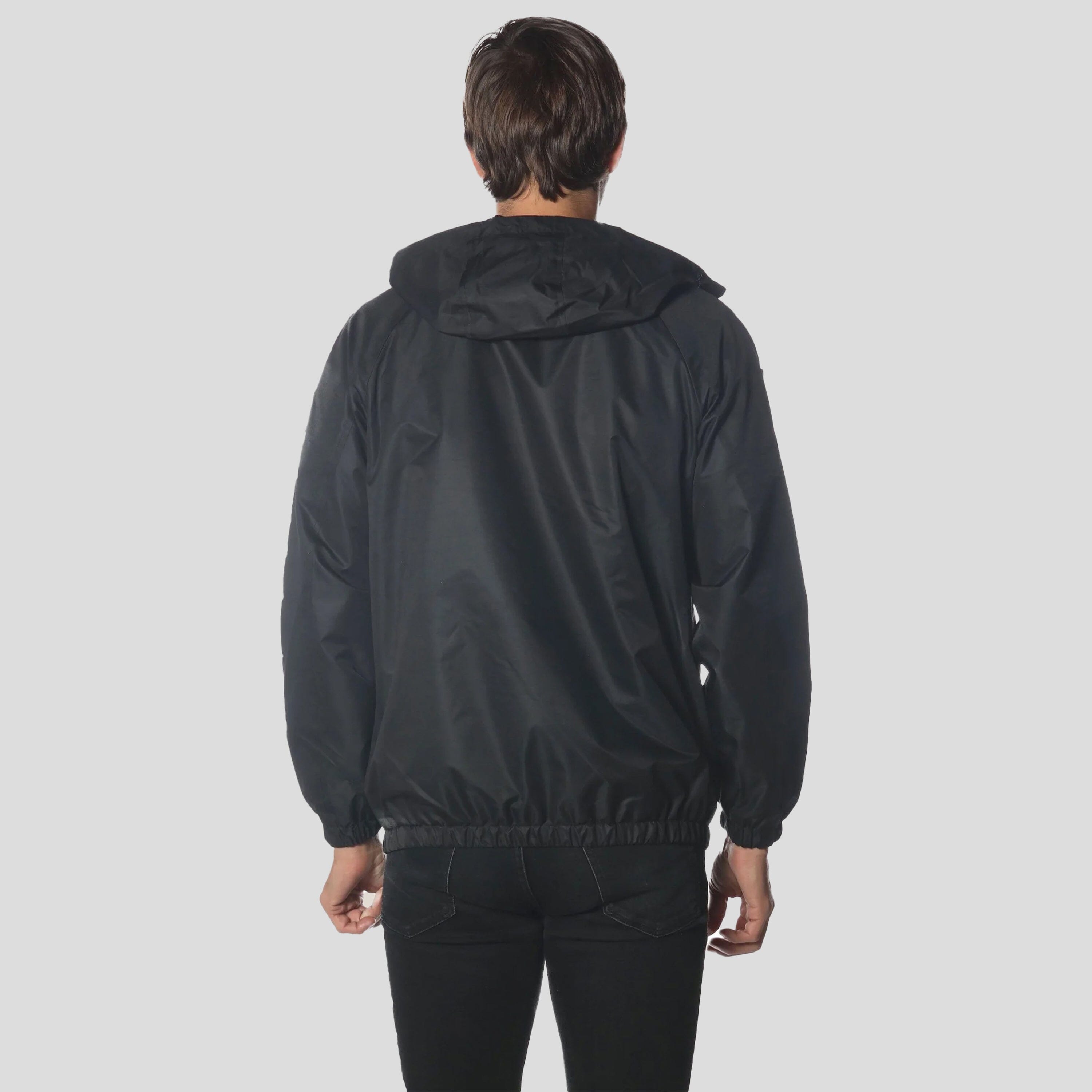 Men's Asymmetrical Windbreaker Jacket Men's Jackets Members Only 