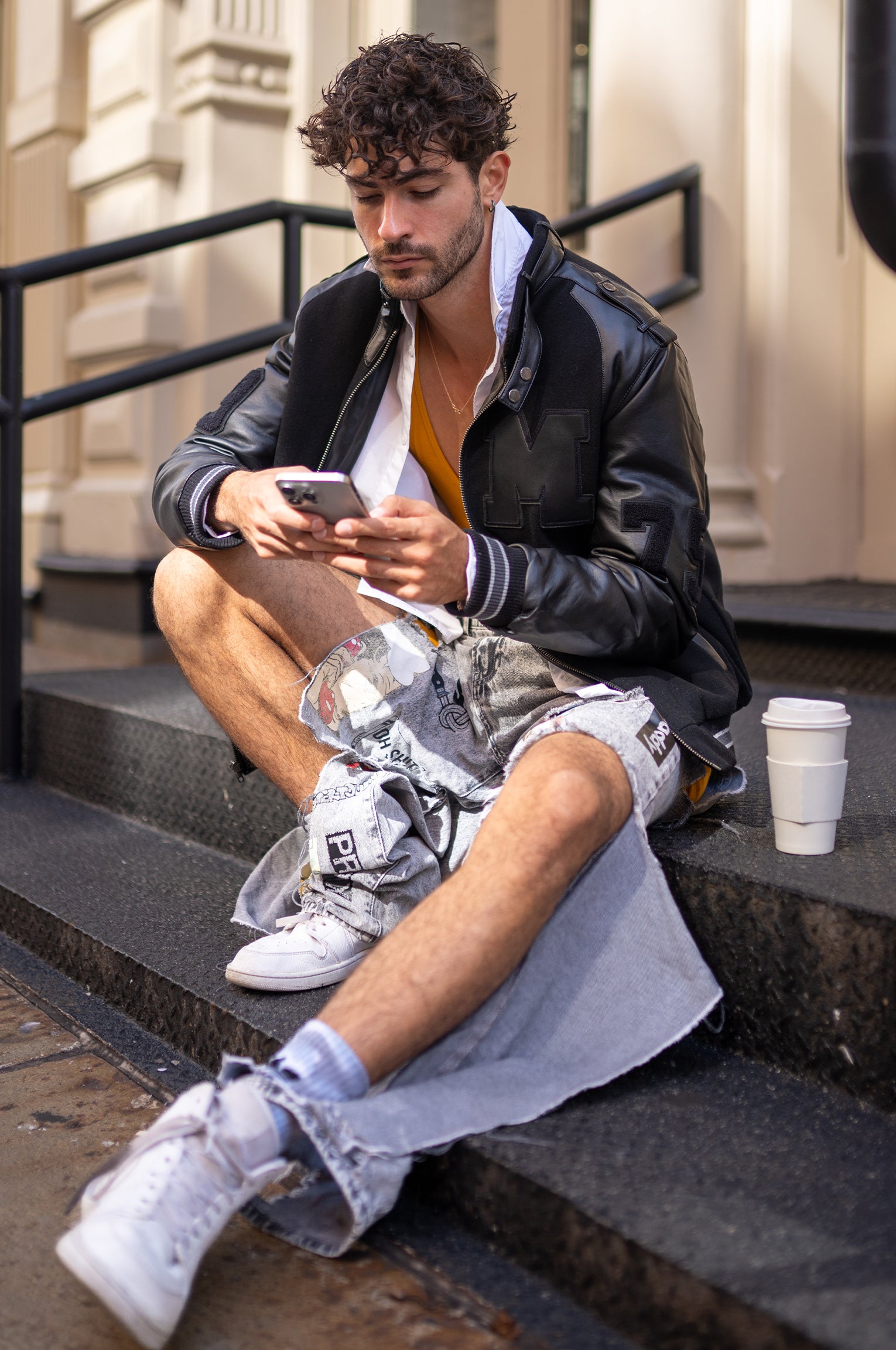 Women's Classic Iconic Racer Oversized Jacket