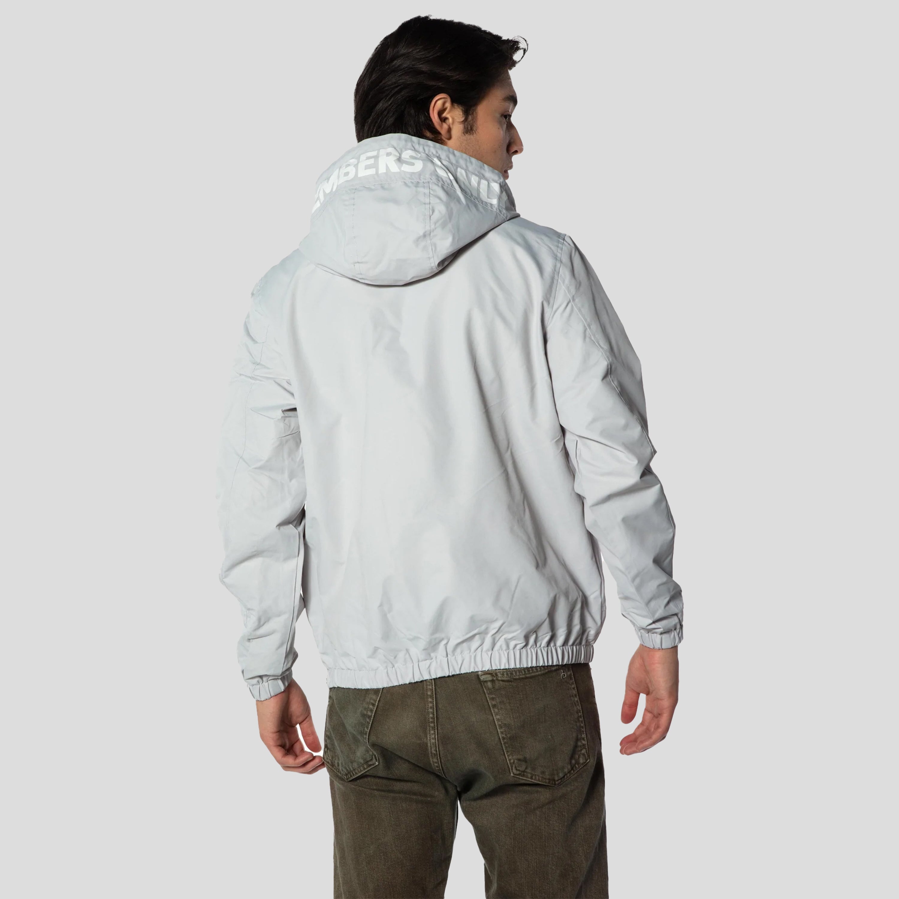 Men's Solid Popover Jacket Men's Jackets Members Only 