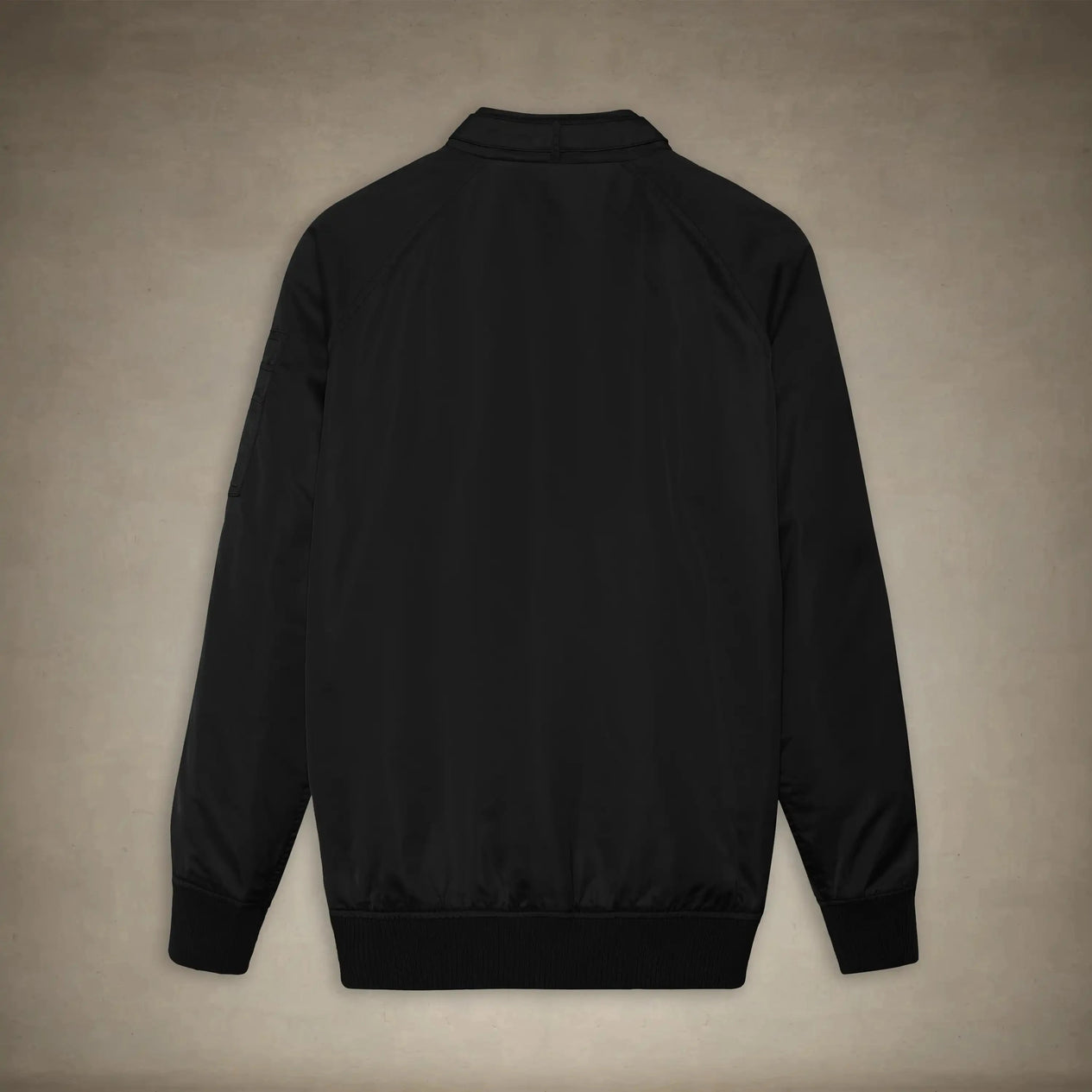 members only black satin bomber jacket for women