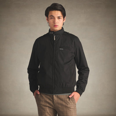 Men's Classic Iconic Racer Jacket Men's Iconic Jacket Members Only® Black Small 