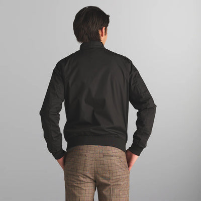 Men's Classic Iconic Racer Jacket Men's Iconic Jacket Members Only | Black