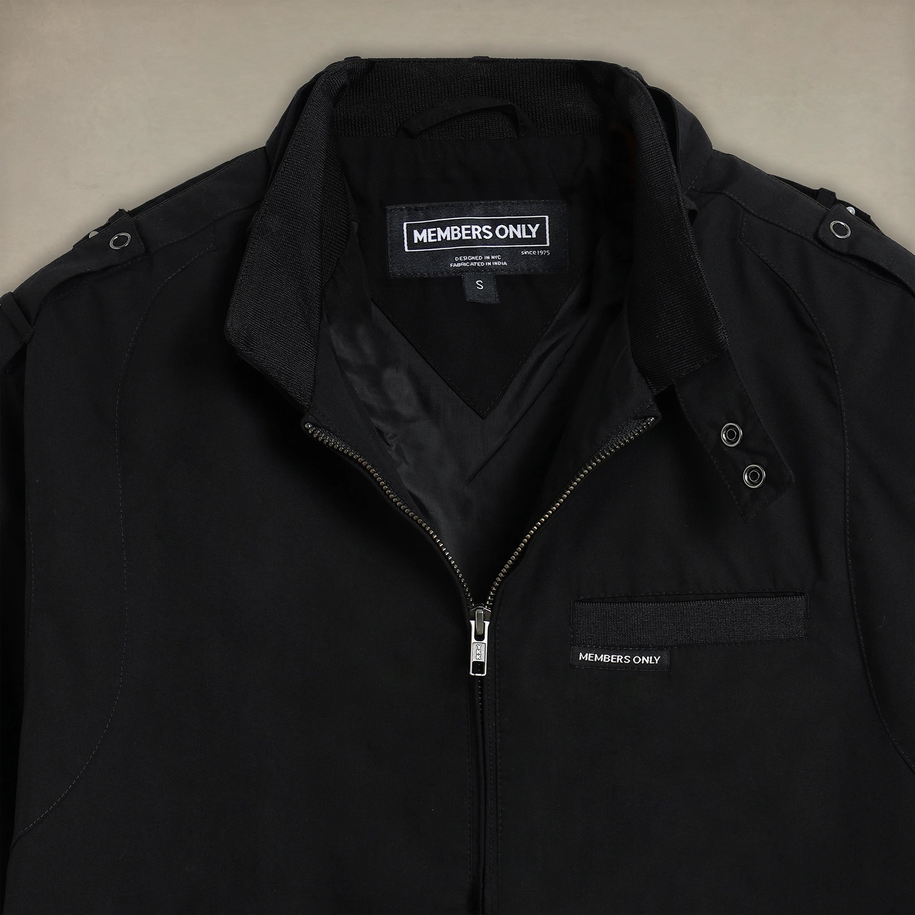 Men's Classic Iconic Racer Jacket Men's Iconic Jacket Members Only 