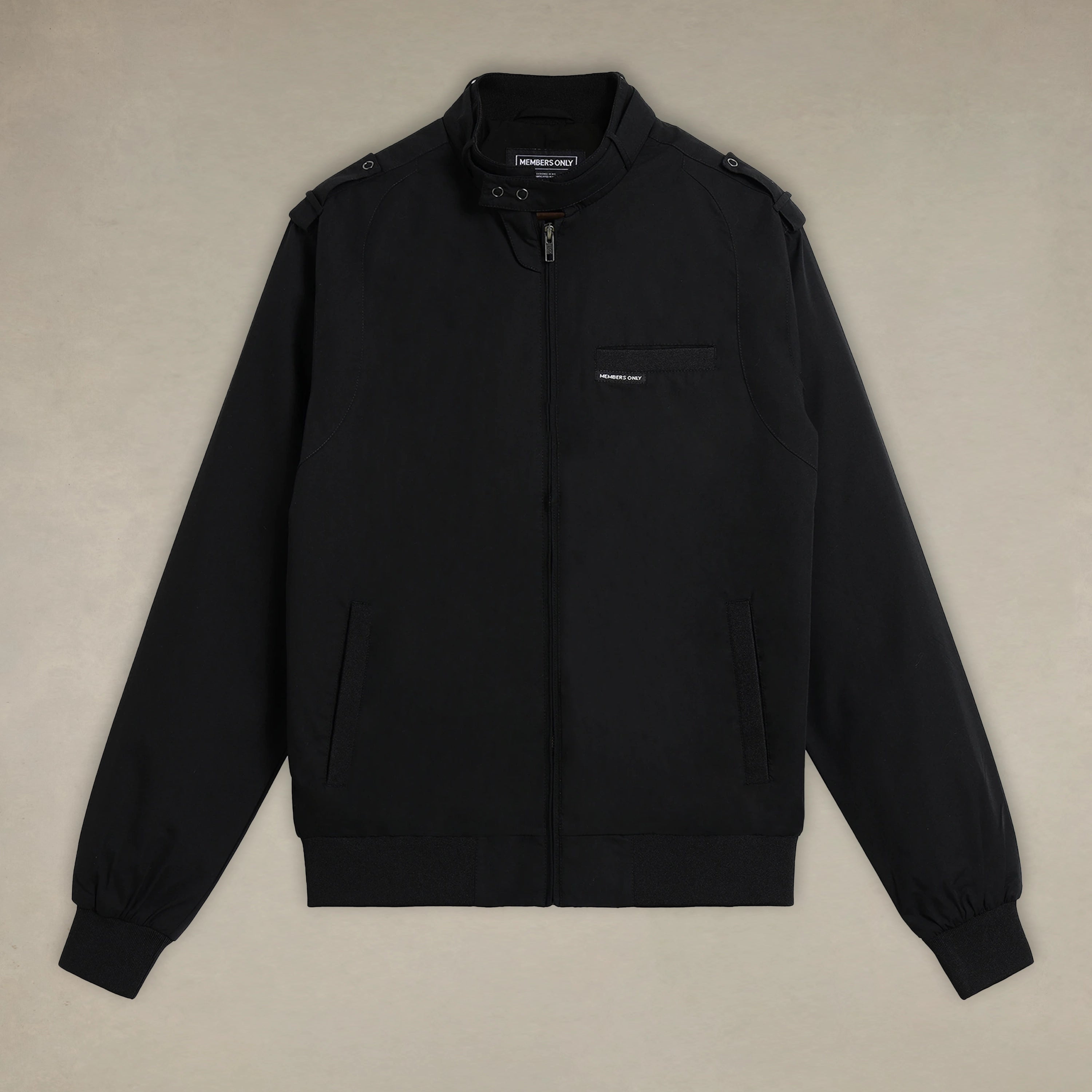 Men's Classic Iconic Racer Jacket Men's Iconic Jacket Members Only 