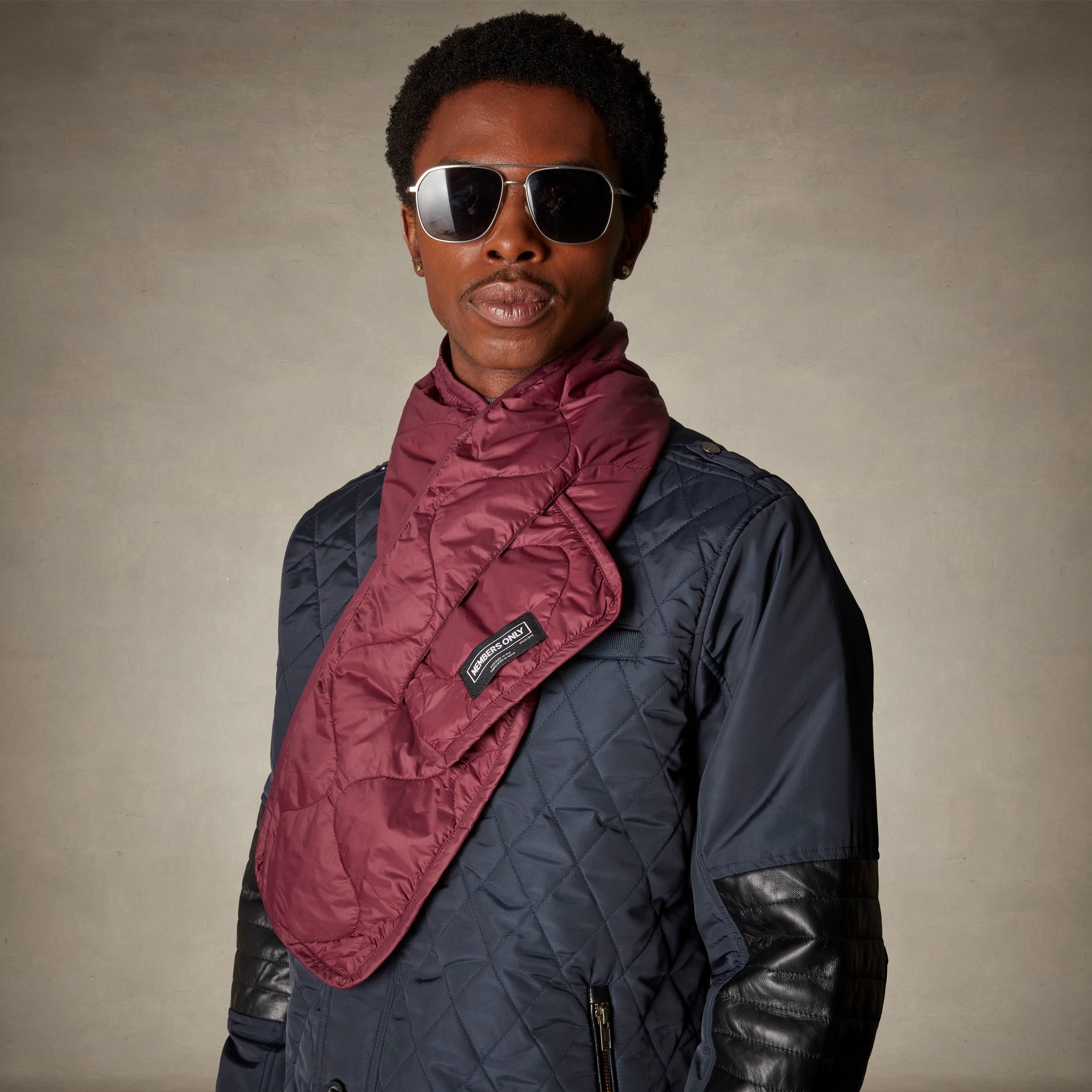 Members Only Quilted Scarf Members Only® 