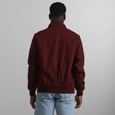 Men's Classic Iconic Racer Jacket Men's Iconic Jacket Members Only | Burgundy