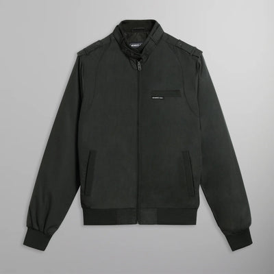 Women's Classic Iconic Racer Jacket (Slim Fit) Women's Iconic Jacket Members Only | Dark Green