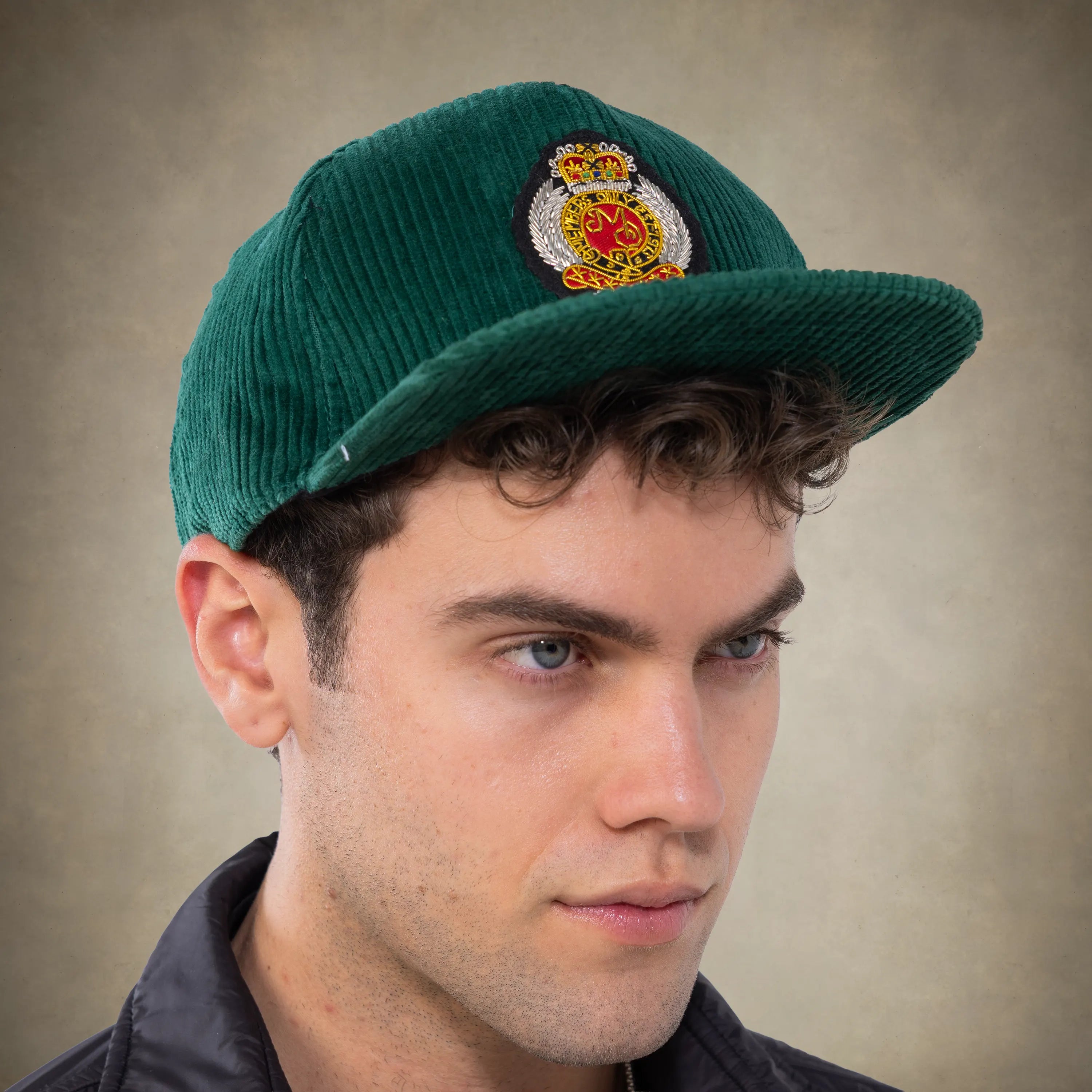 Corduroy Baseball Cap - Members Only Crest
