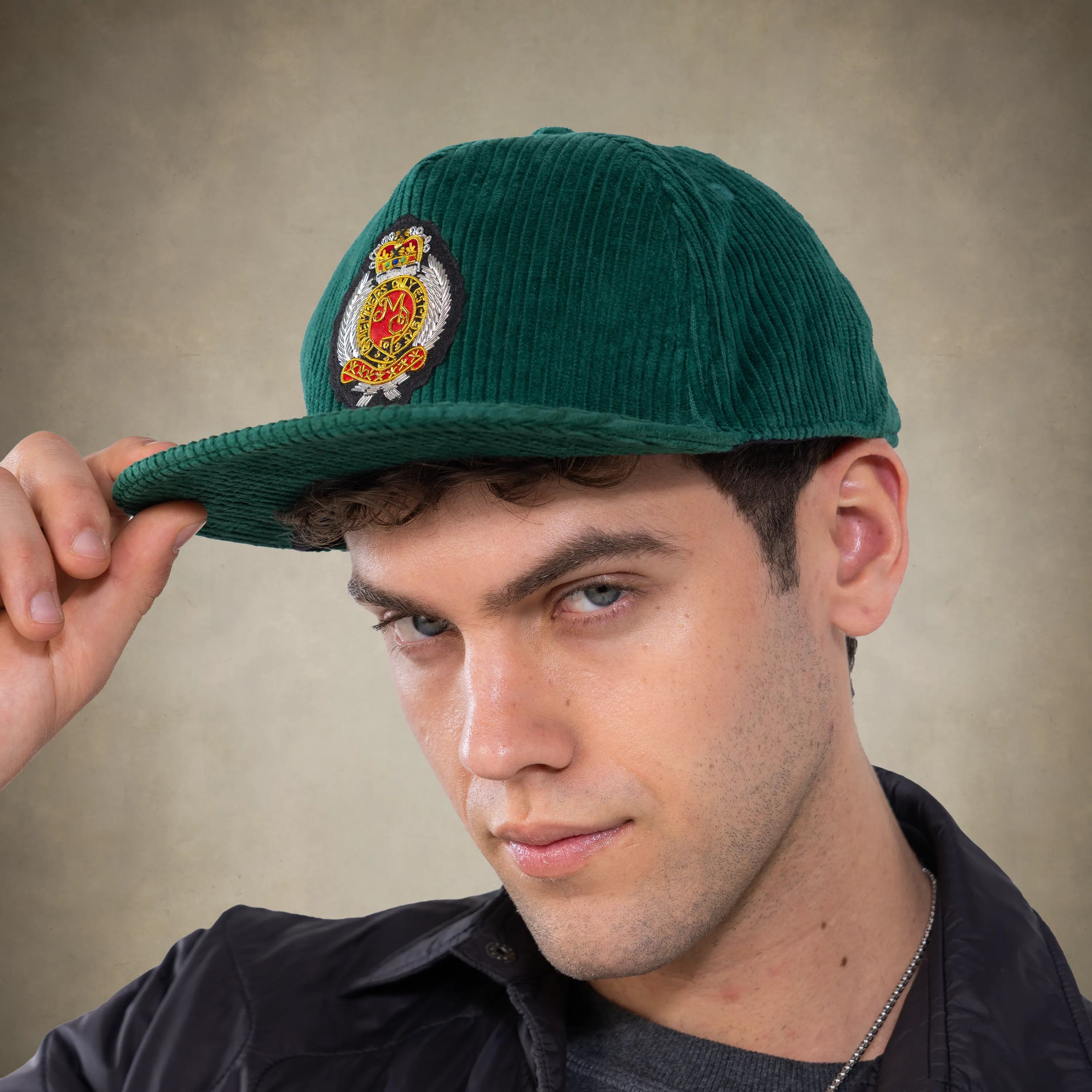 Corduroy Baseball Cap - Members Only Crest