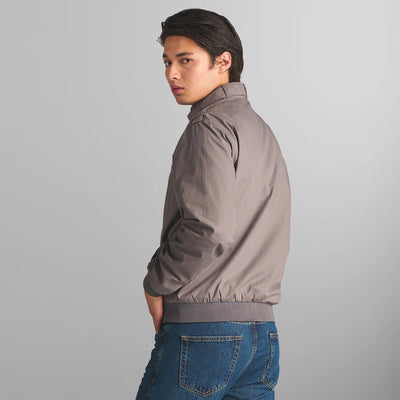 Men's Classic Iconic Racer Jacket Men's Iconic Jacket Members Only | Grey