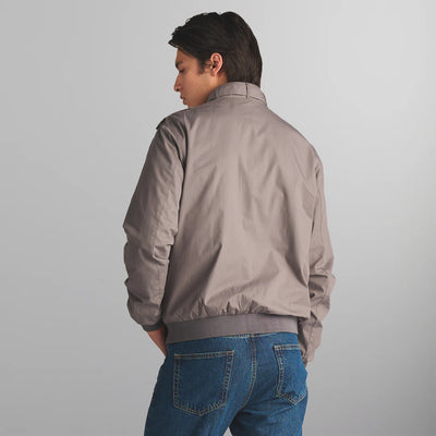 Men's Classic Iconic Racer Jacket Men's Iconic Jacket Members Only | Grey