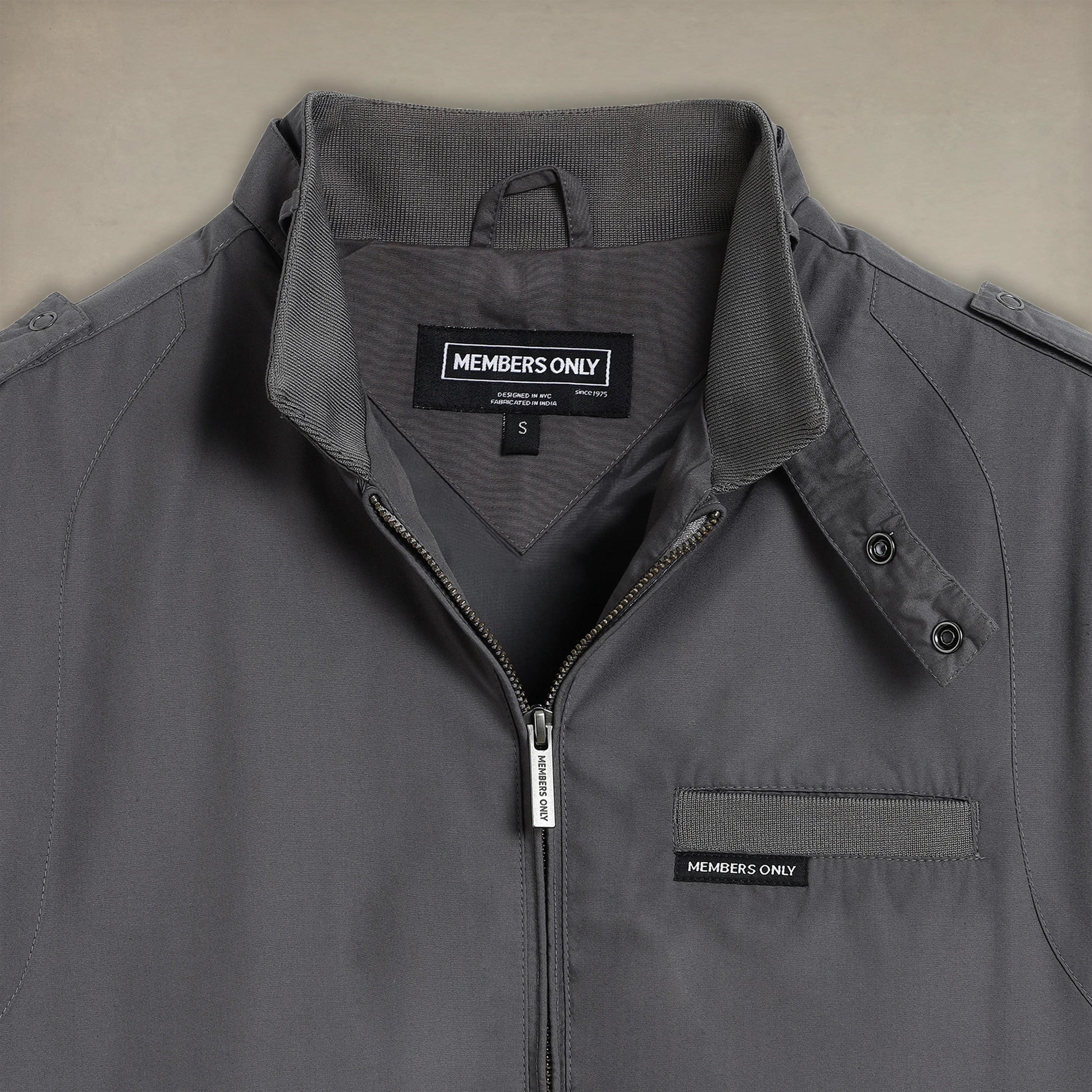 Men's Classic Iconic Racer Jacket Men's Iconic Jacket Members Only 