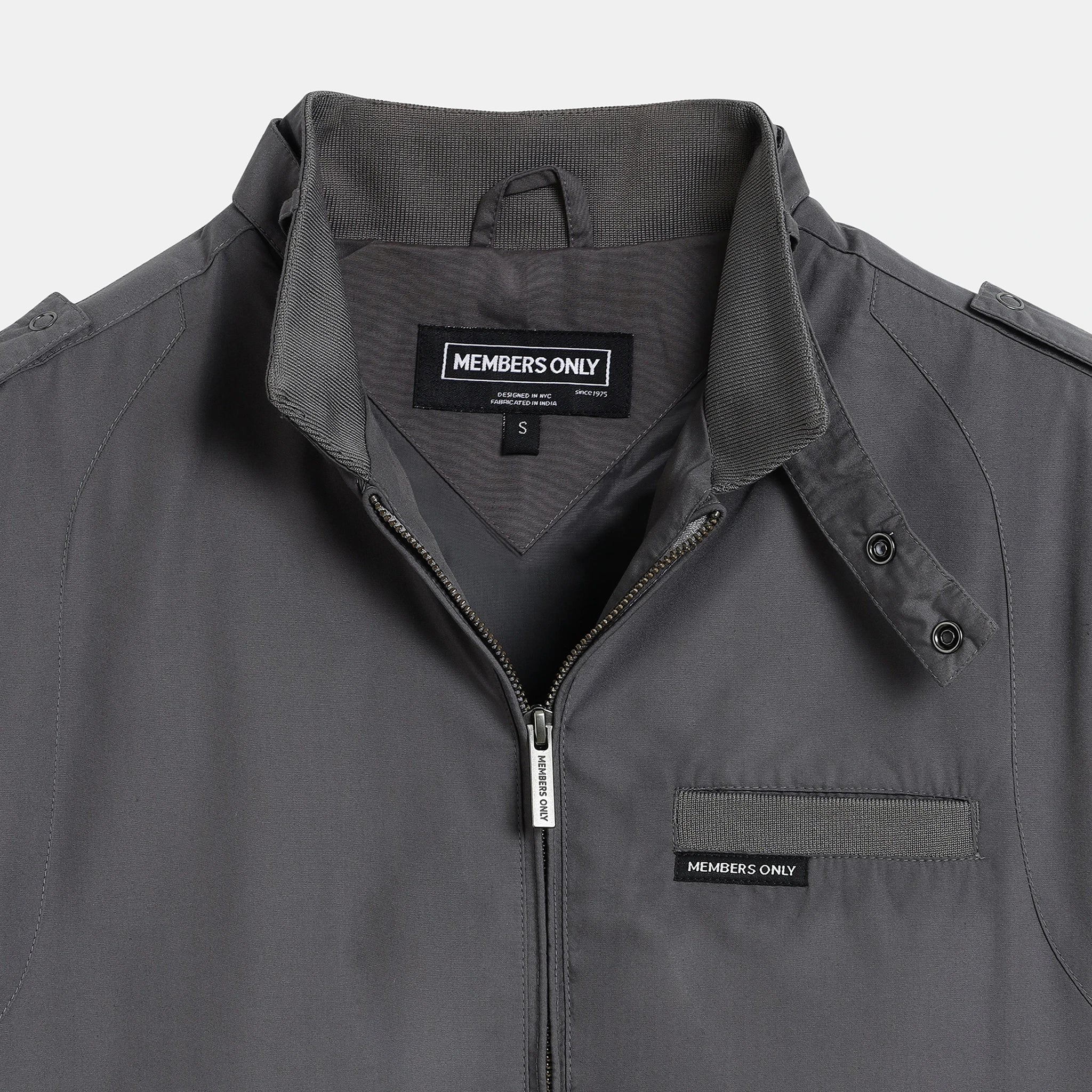 Men's Classic Iconic Racer Jacket Men's Iconic Jacket Members Only 