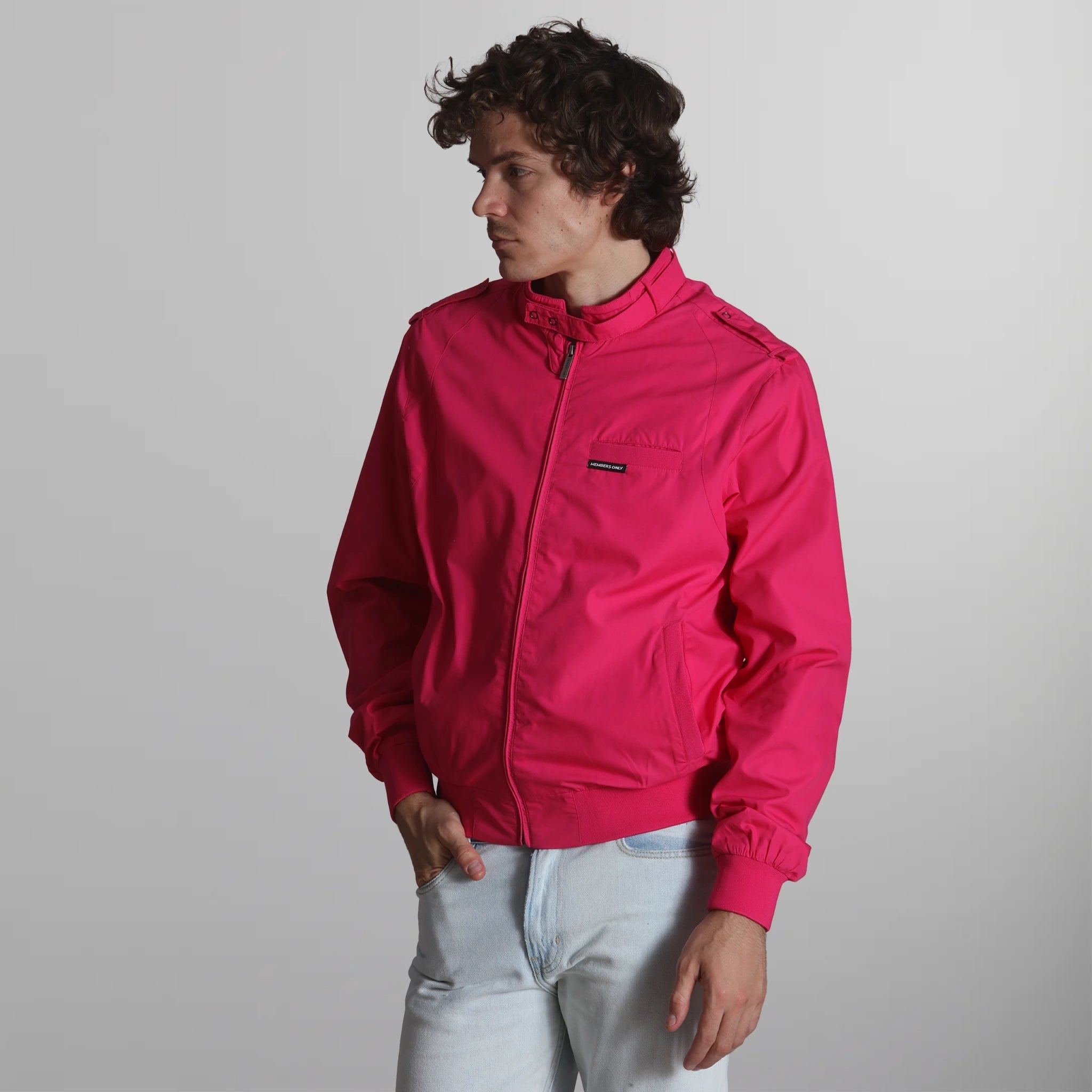 Men's Classic Iconic Racer Jacket Men's Iconic Jacket Members Only 