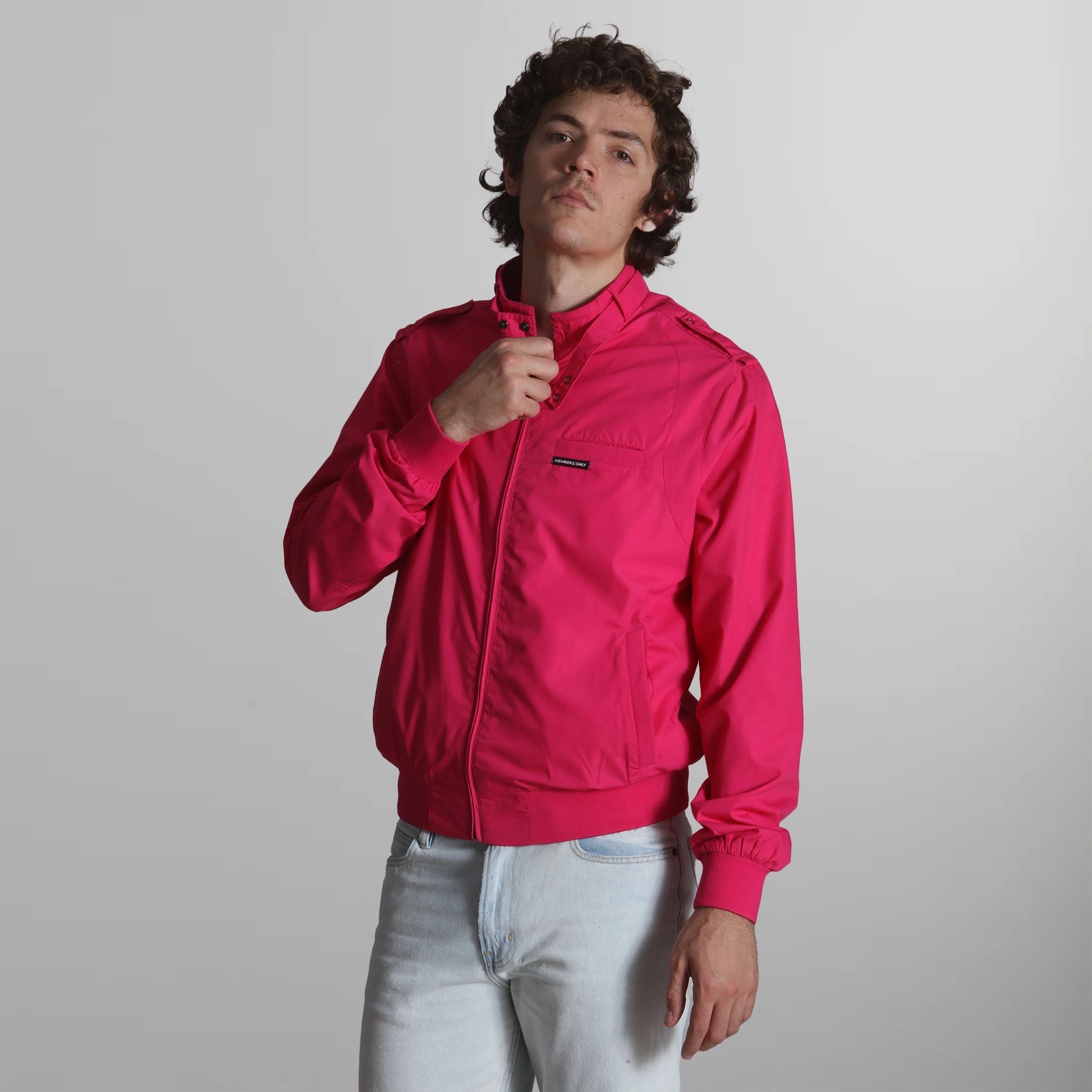 Men's Classic Iconic Racer Jacket Men's Iconic Jacket Members Only 