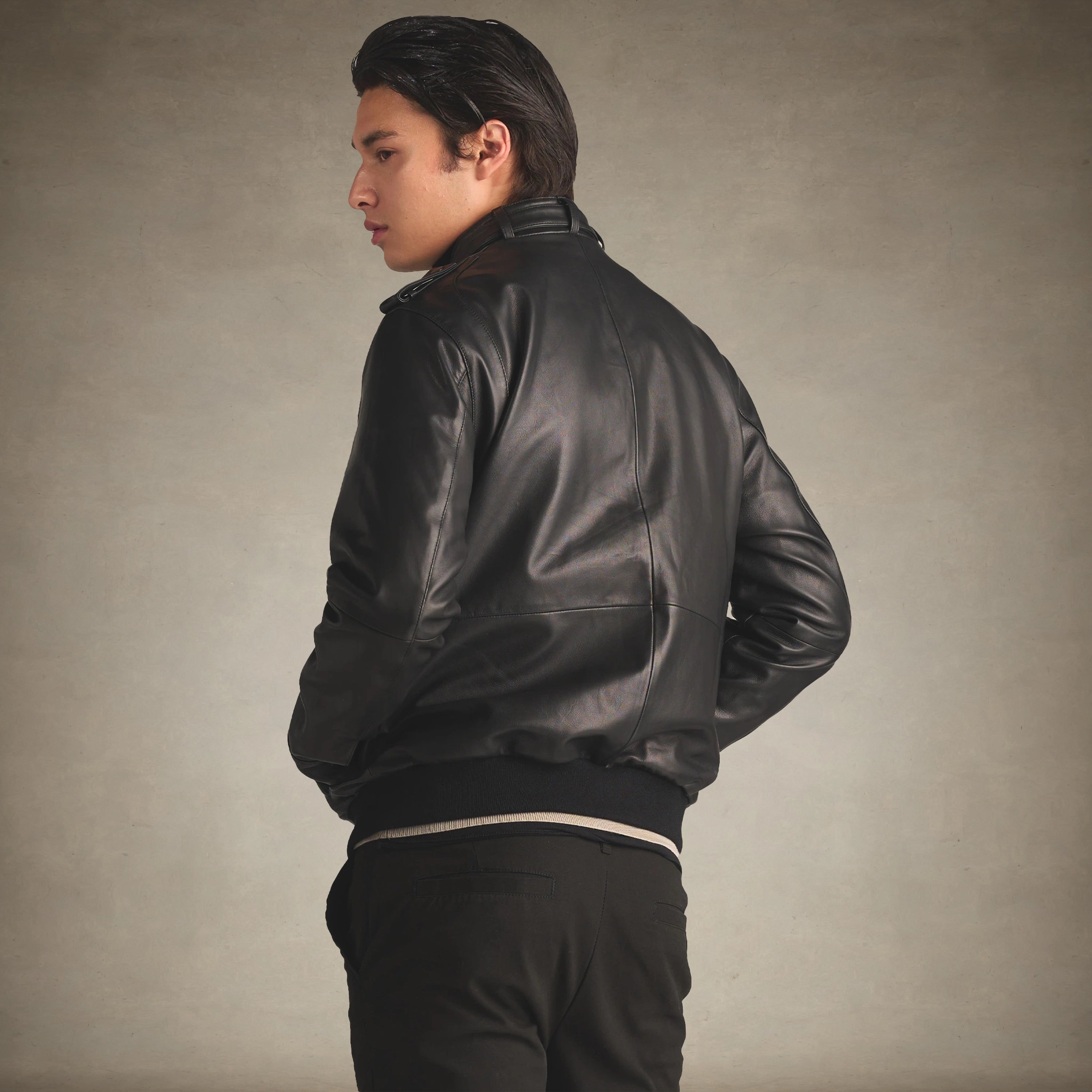 Men's Lambskin Iconic Jacket Men's Iconic Jacket Members Only 