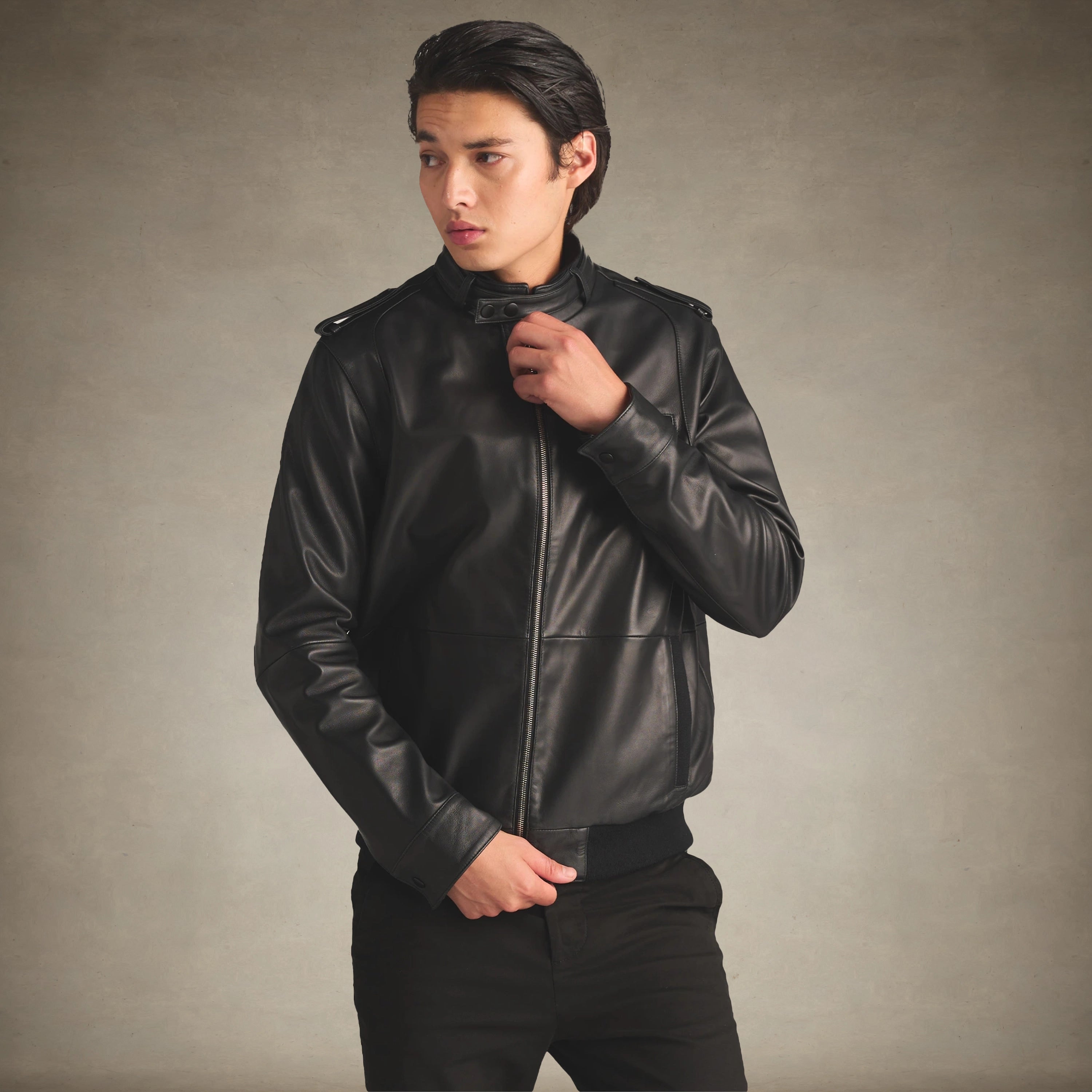 Men's Lambskin Iconic Jacket Men's Iconic Jacket Members Only 