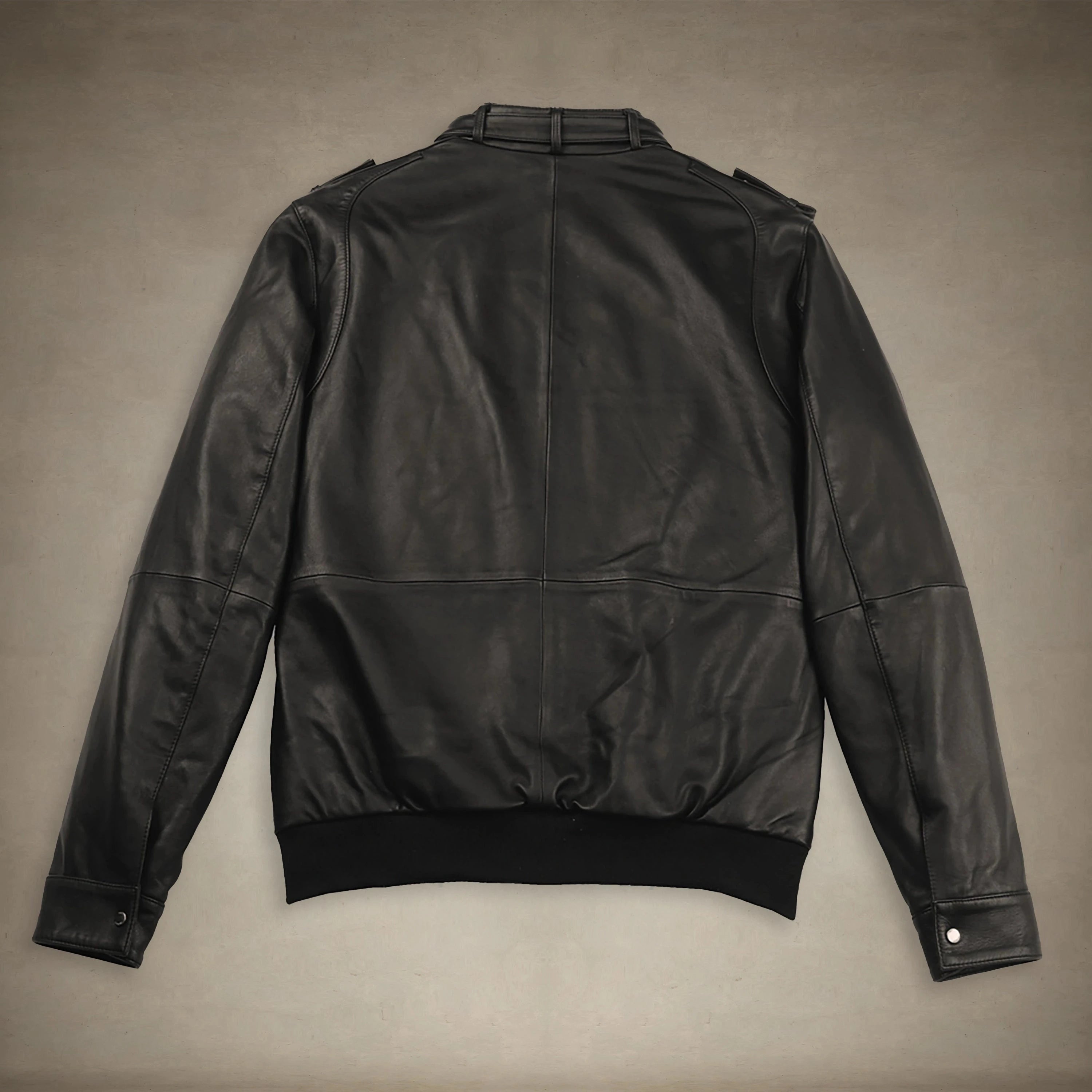 Women's Lambskin Iconic Oversized Jacket Women's Iconic Jacket Members Only® 