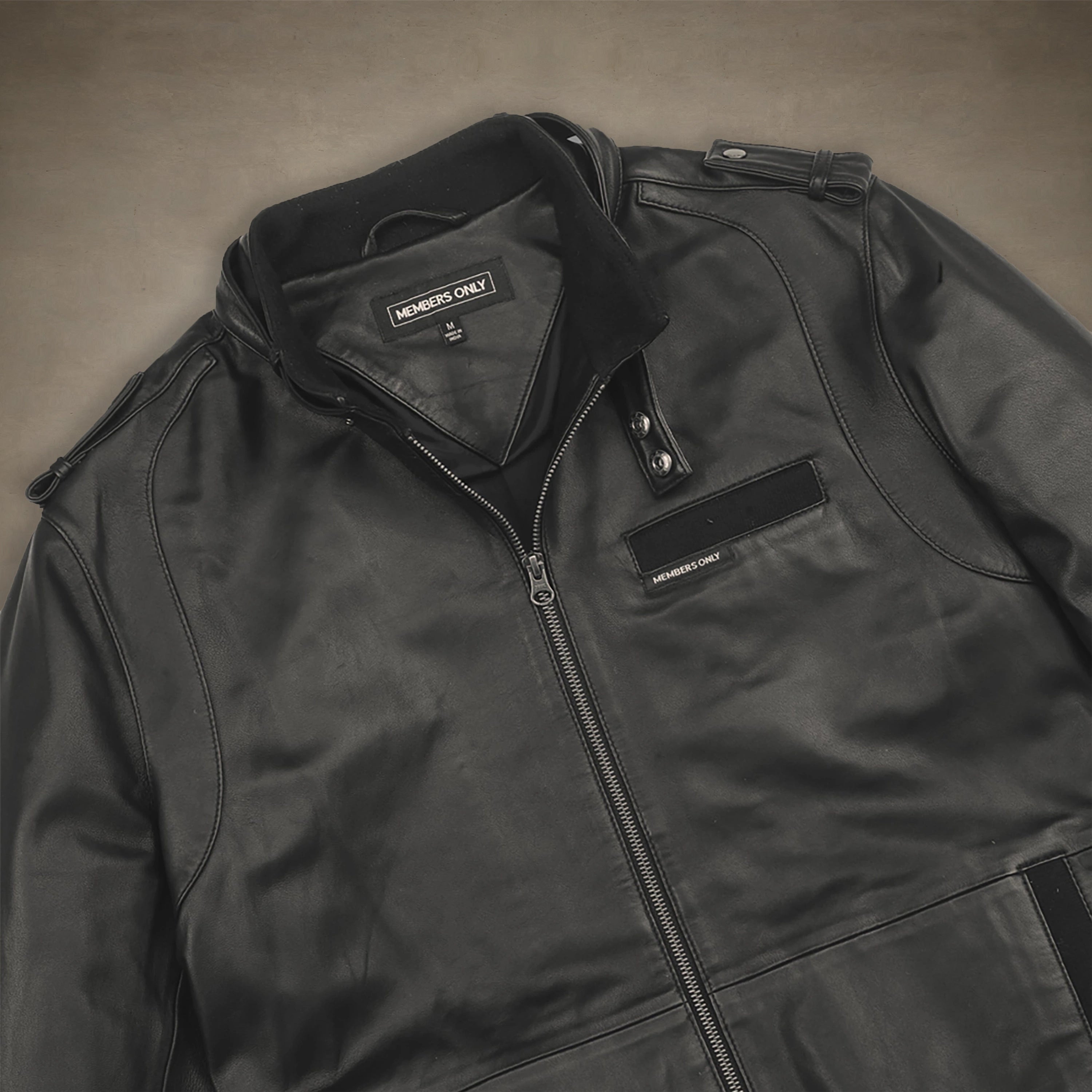 Men's Lambskin Iconic Jacket Men's Iconic Jacket Members Only® 