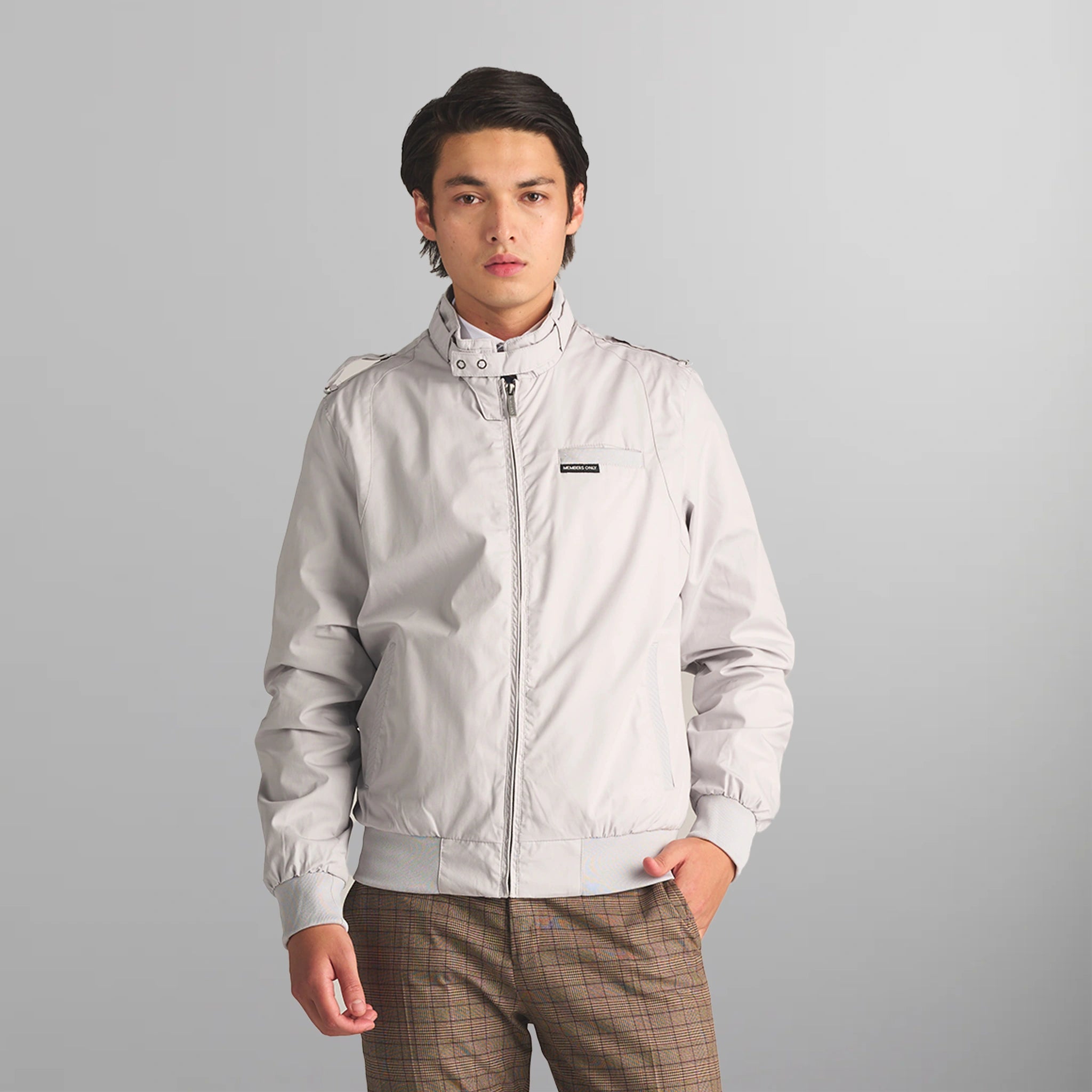 Men's Classic Iconic Racer Jacket Men's Iconic Jacket Members Only 