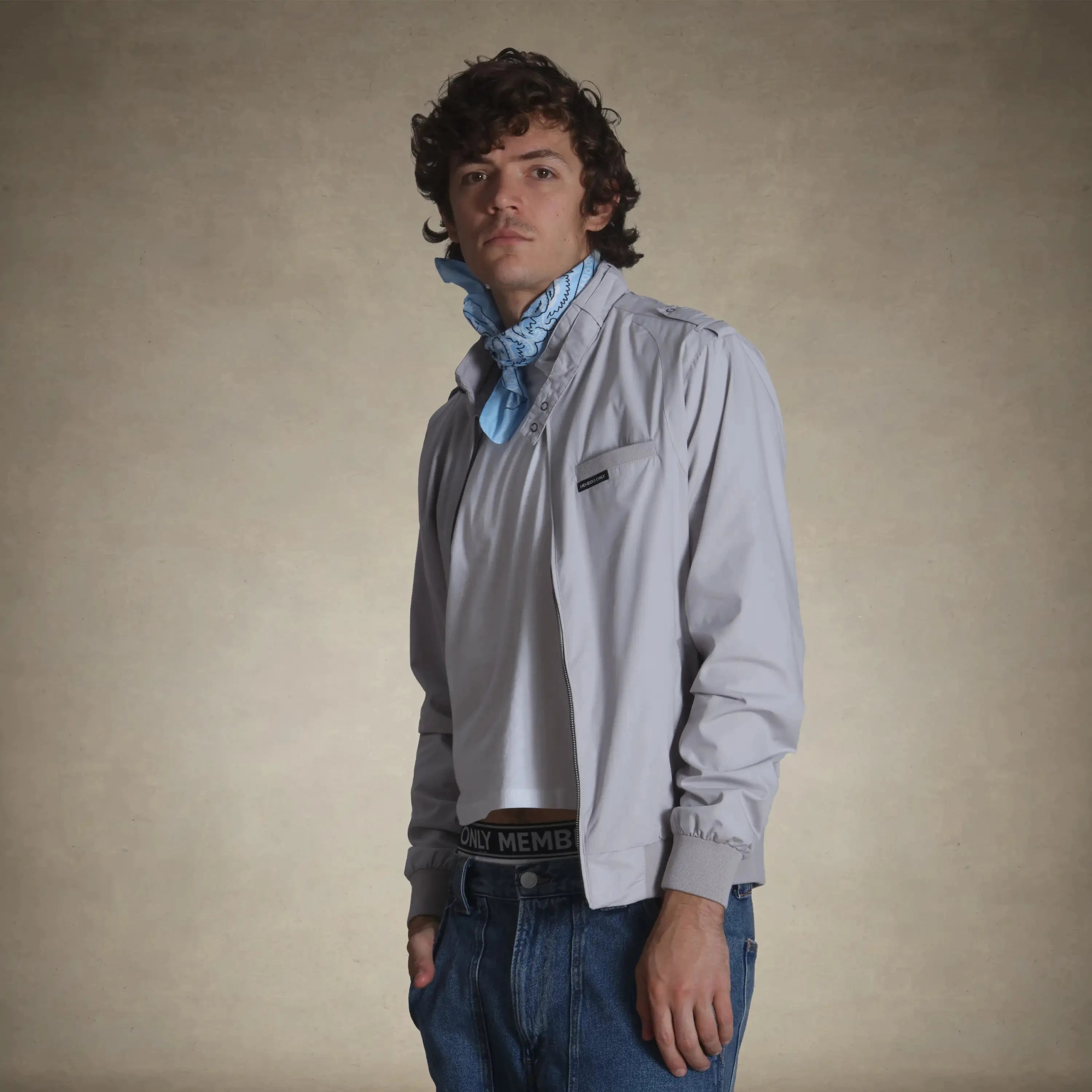 Men's Big & Tall Classic Iconic Racer Jacket Unisex Members Only® 