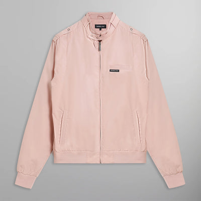 Women's Classic Iconic Racer Jacket (Slim Fit) Women's Iconic Jacket Members Only | Light Pink