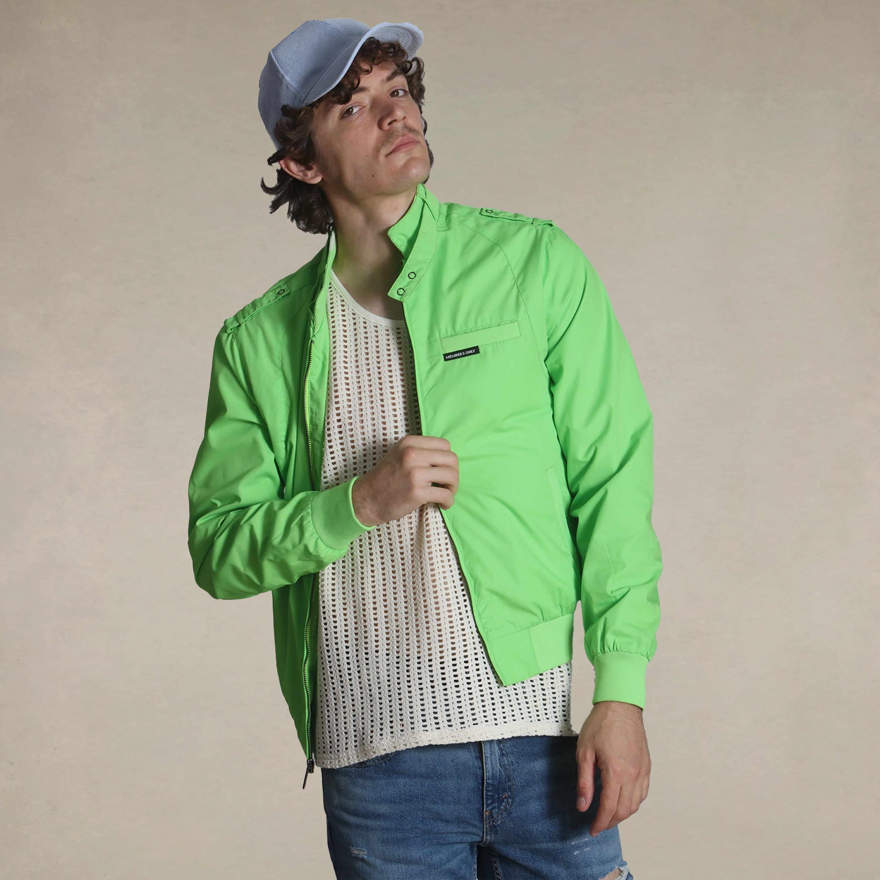 Men's Classic Iconic Racer Jacket Men's Iconic Jacket Members Only 