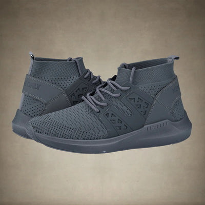 Men's Knit Sock Mono Fashion Sneaker - FINAL SALE Members Only® Grey 8 