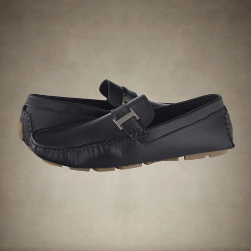 Men's Faux Leather Driving Shoes - FINAL SALE Members Only® Black 10 